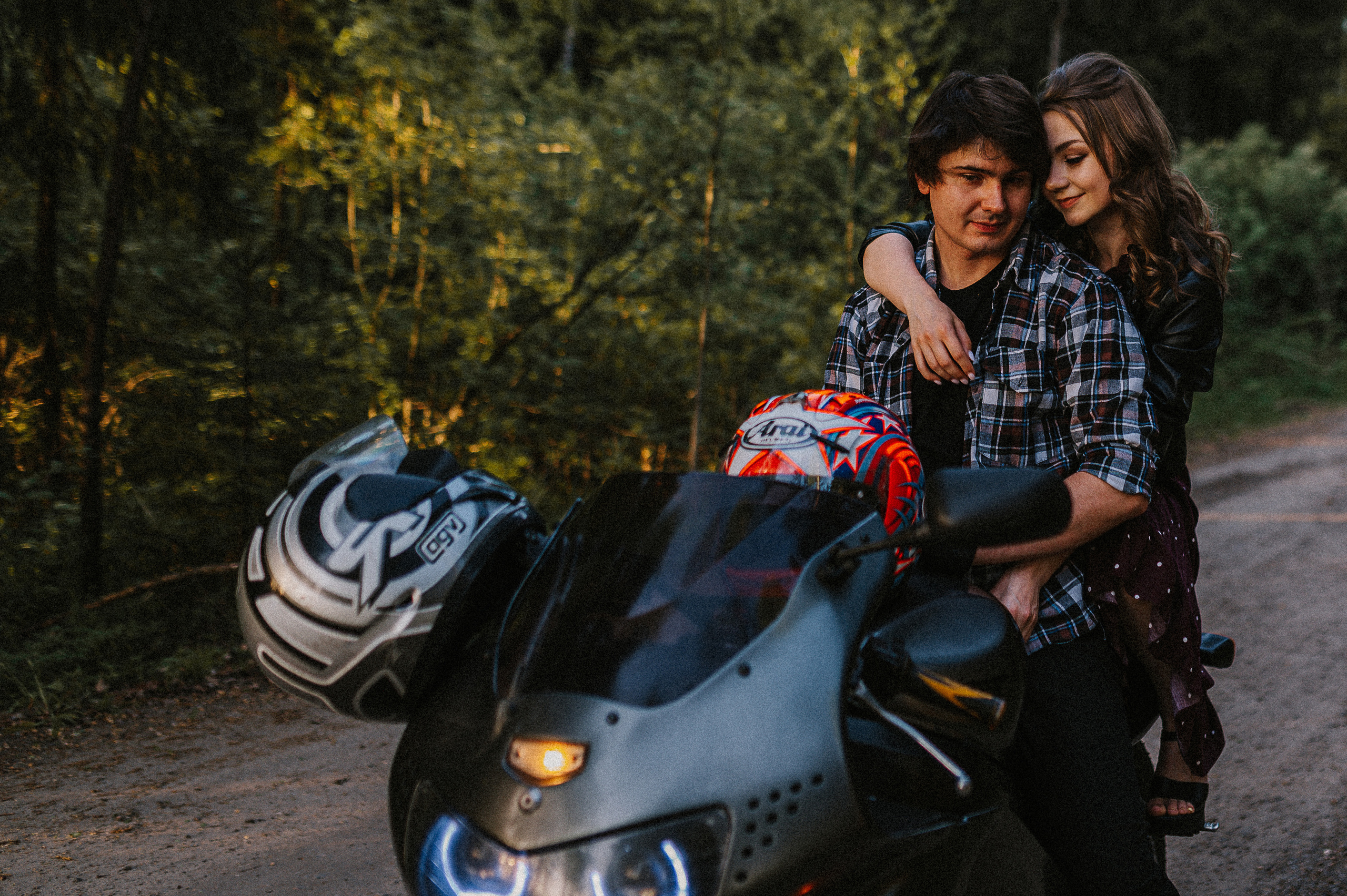 Лав стори на мотоцикле. Фотограф ПИТЕР СПБ Надежда Баранова