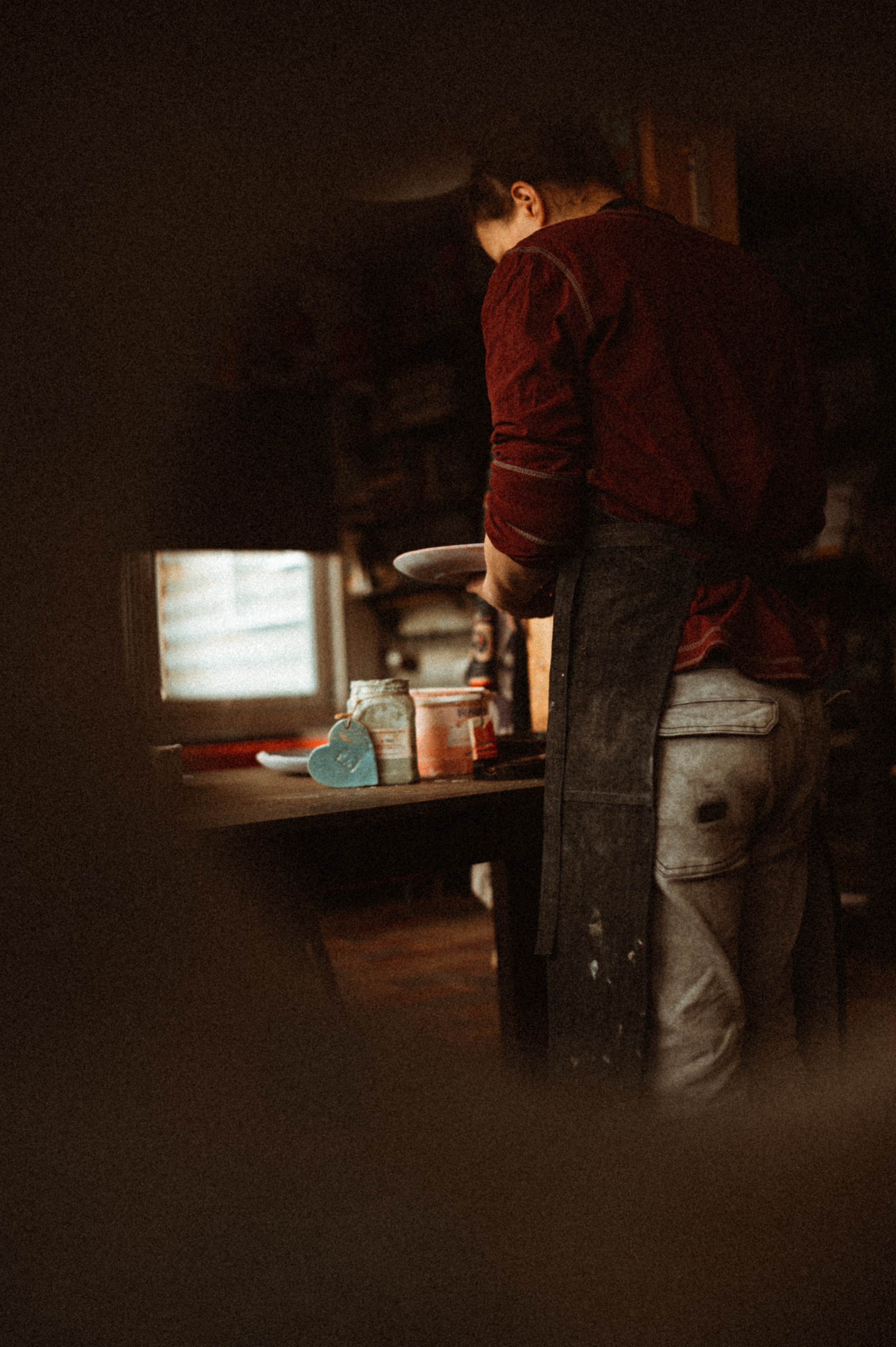 Аня художник-керамист. Фотограф ПИТЕР СПБ Надежда Баранова