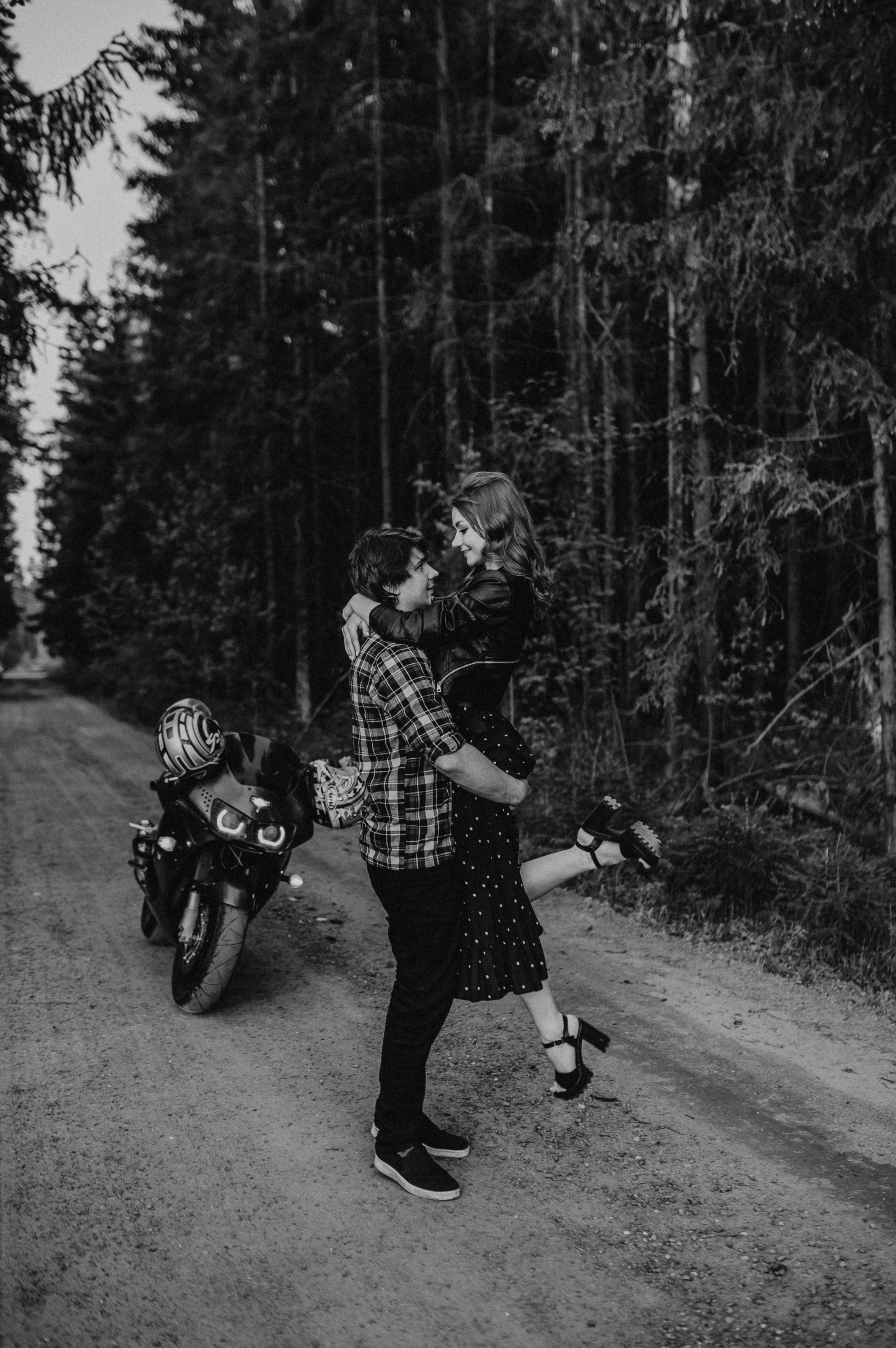 Лав стори на мотоцикле. Фотограф ПИТЕР СПБ Надежда Баранова