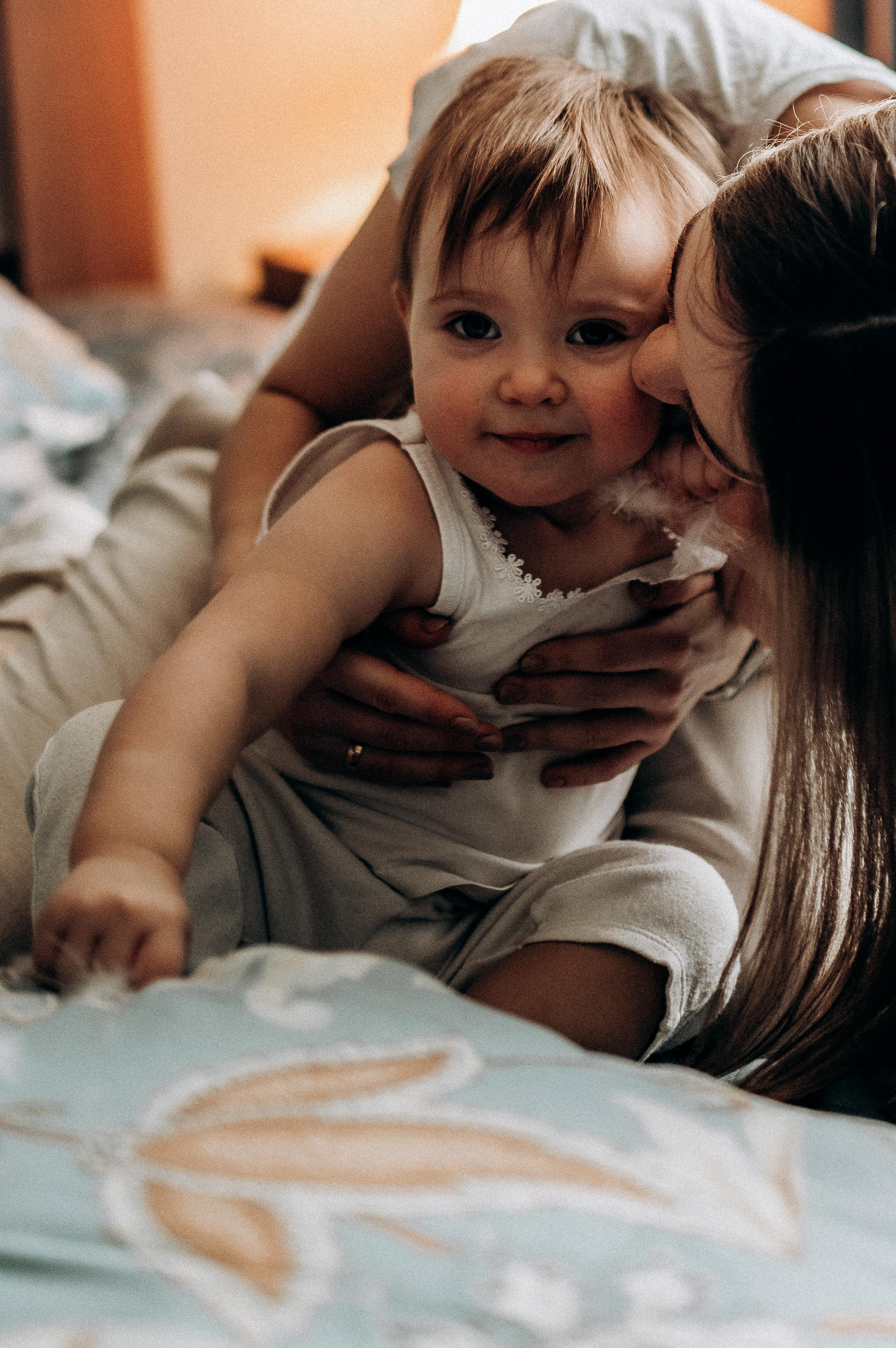 Домашняя фотосессия мама+дочь. Фотограф ПИТЕР СПБ Надежда Баранова