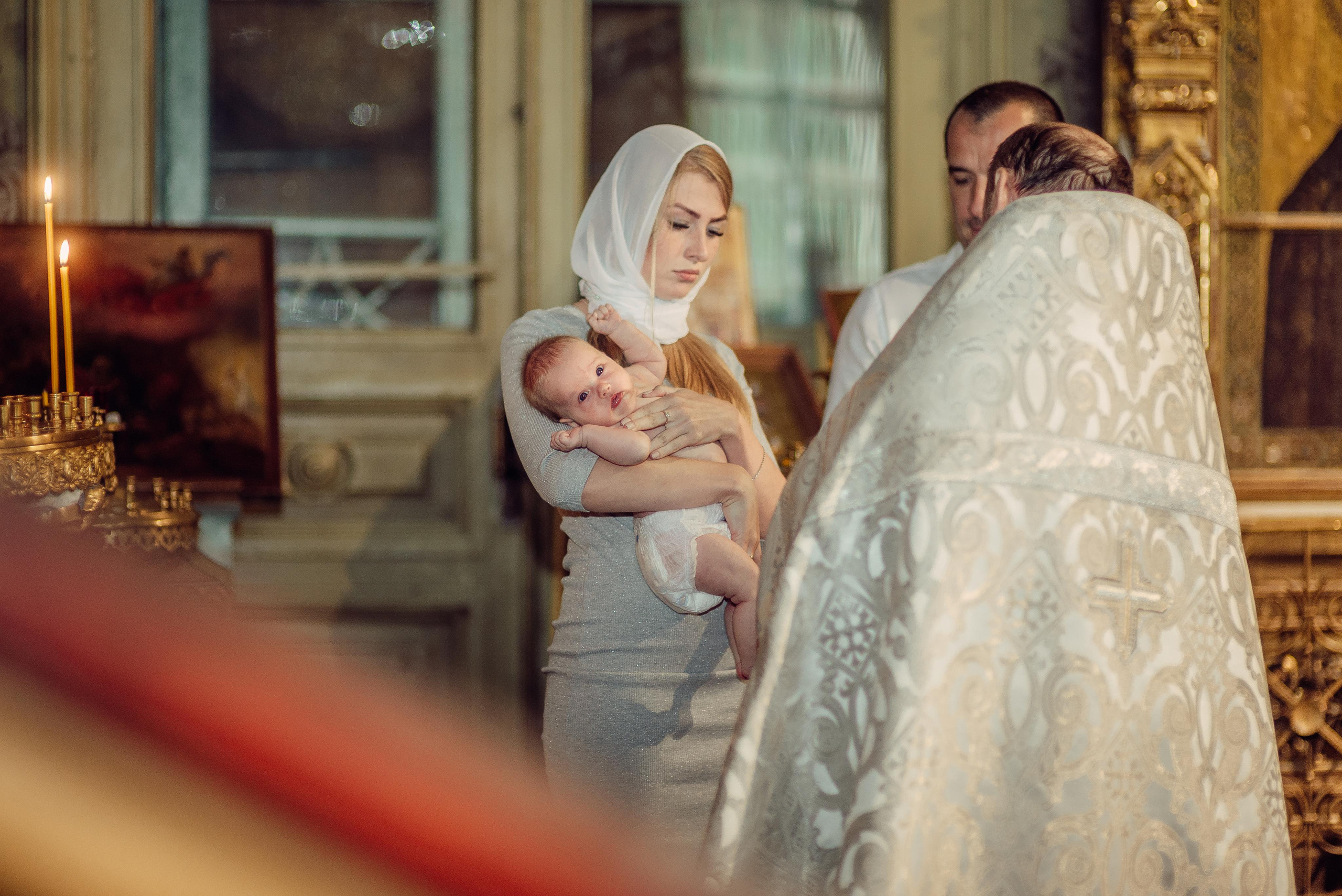 Крещение Алины. Фотограф ПИТЕР СПБ Надежда Баранова