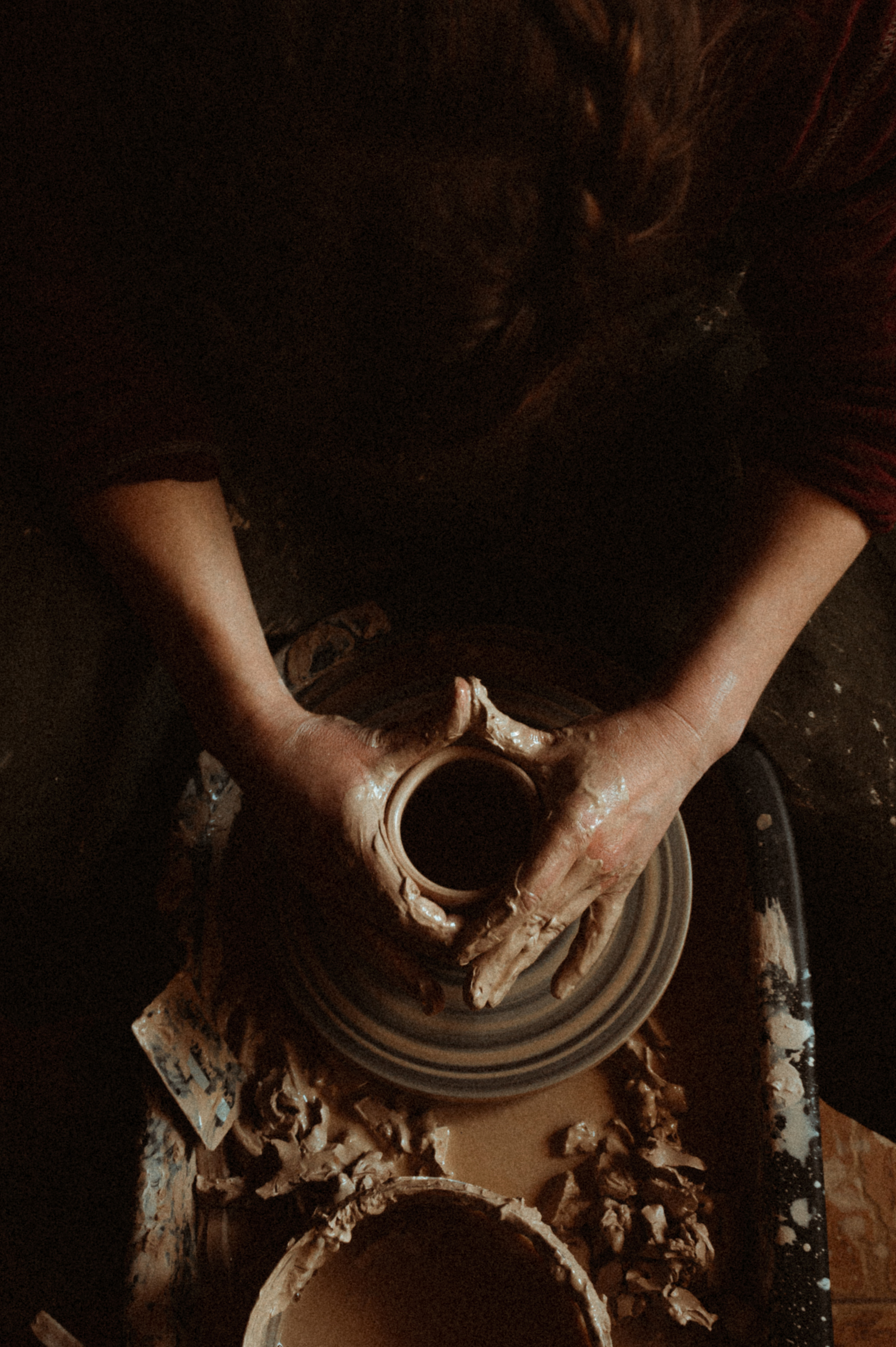 Аня художник-керамист. Фотограф ПИТЕР СПБ Надежда Баранова