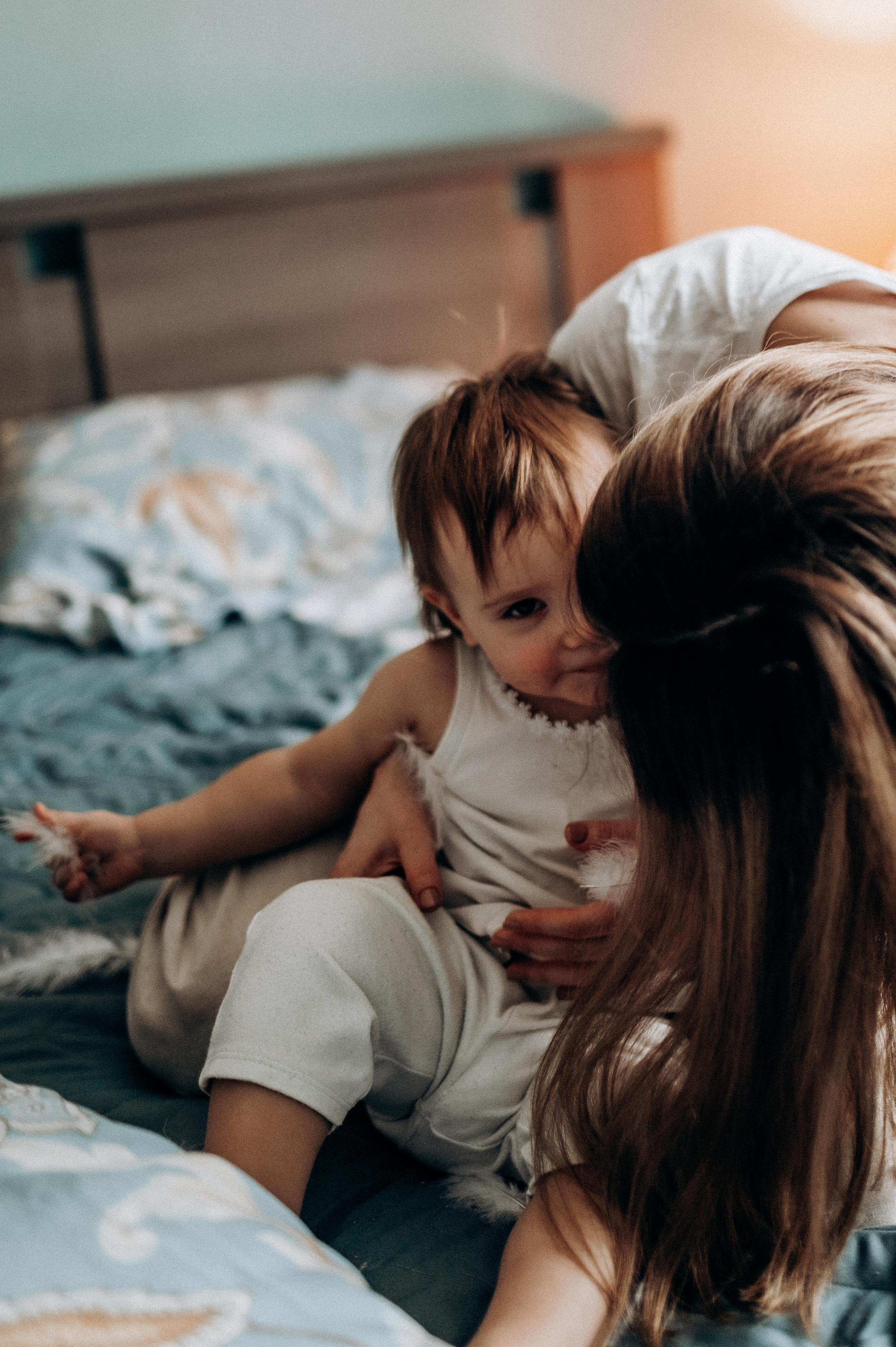 Домашняя фотосессия мама+дочь. Фотограф ПИТЕР СПБ Надежда Баранова