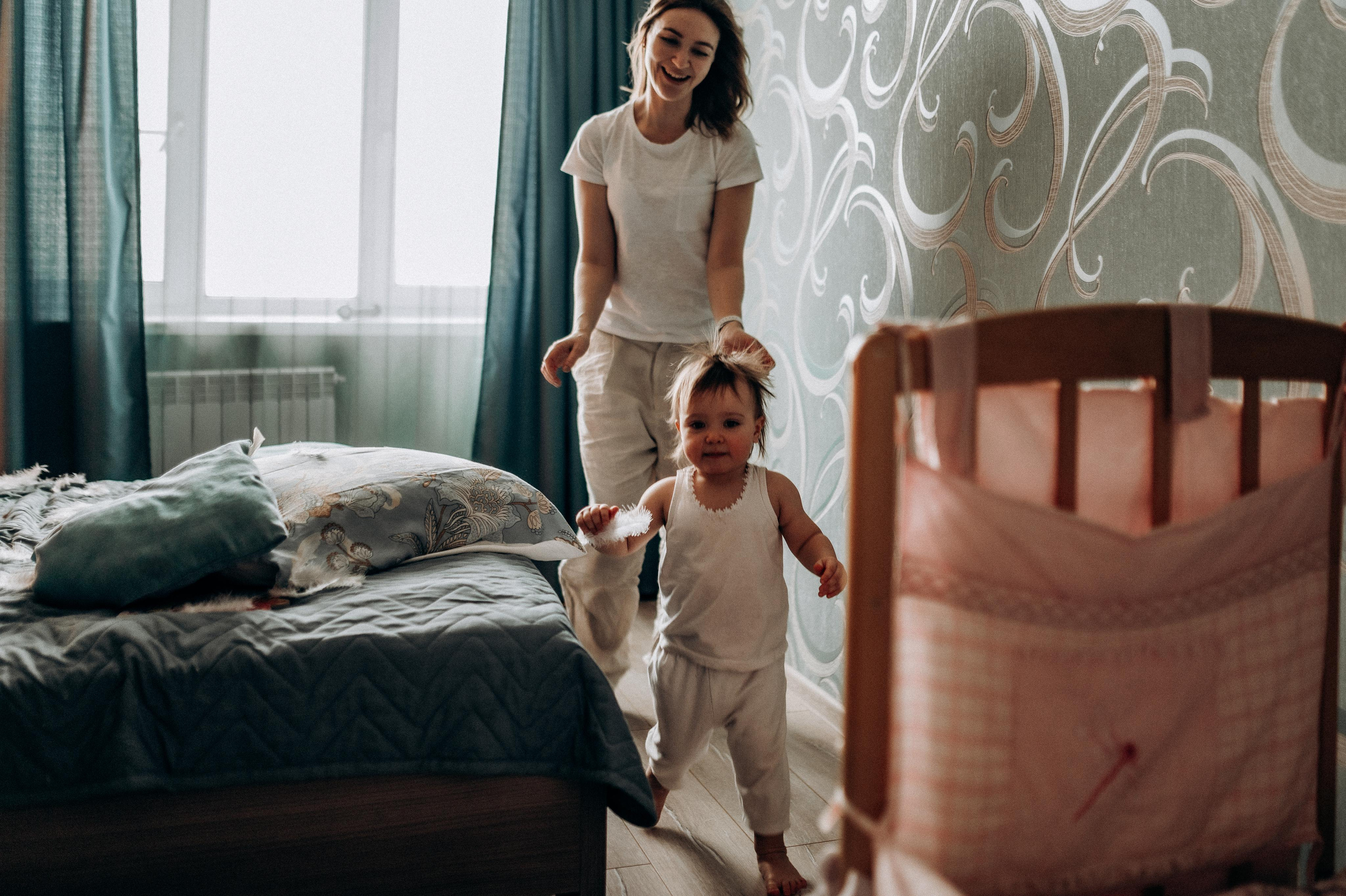 Домашняя фотосессия мама+дочь. Фотограф ПИТЕР СПБ Надежда Баранова