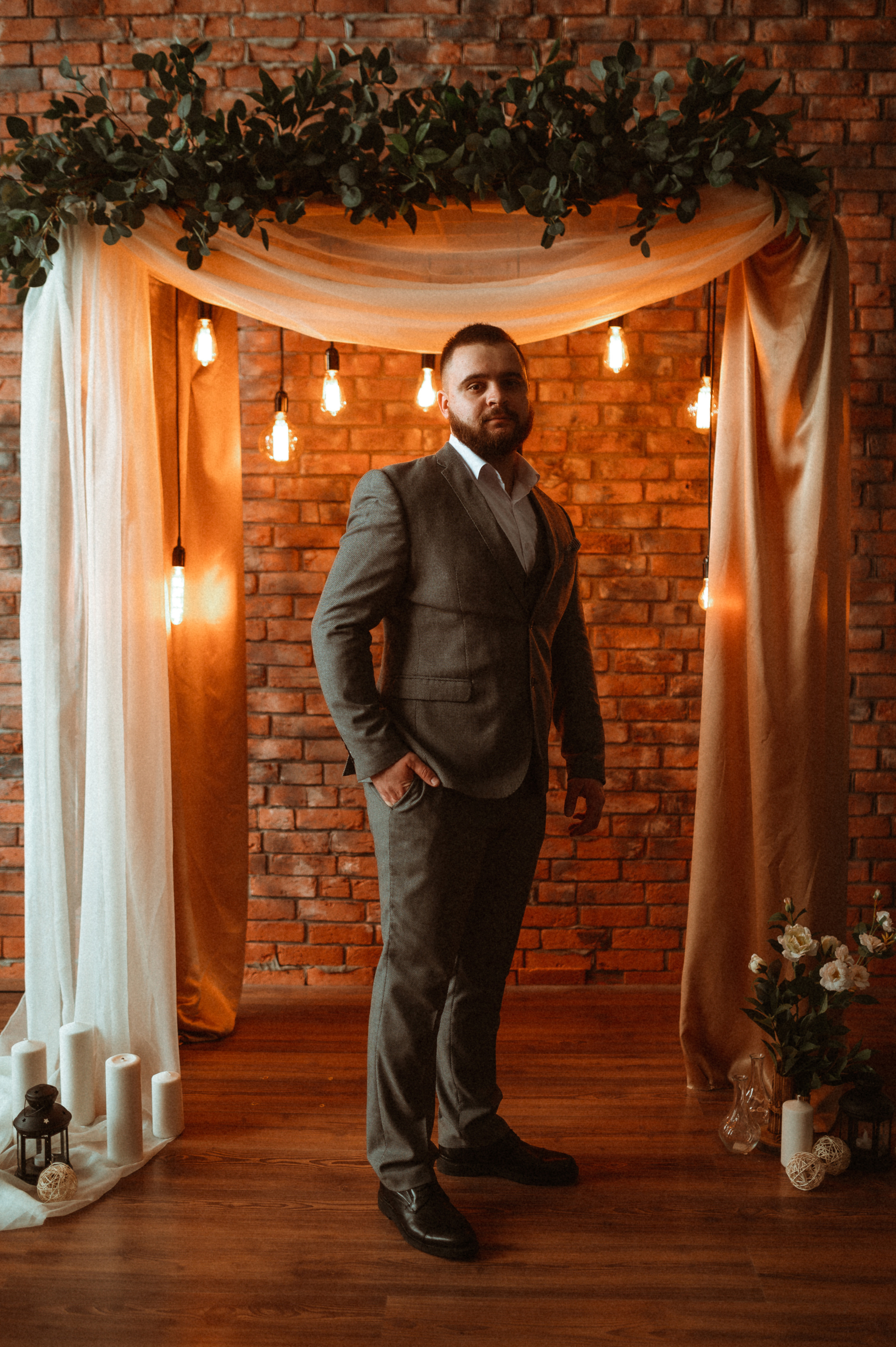 Свадебная фотосессия в студии. Фотограф ПИТЕР СПБ Надежда Баранова