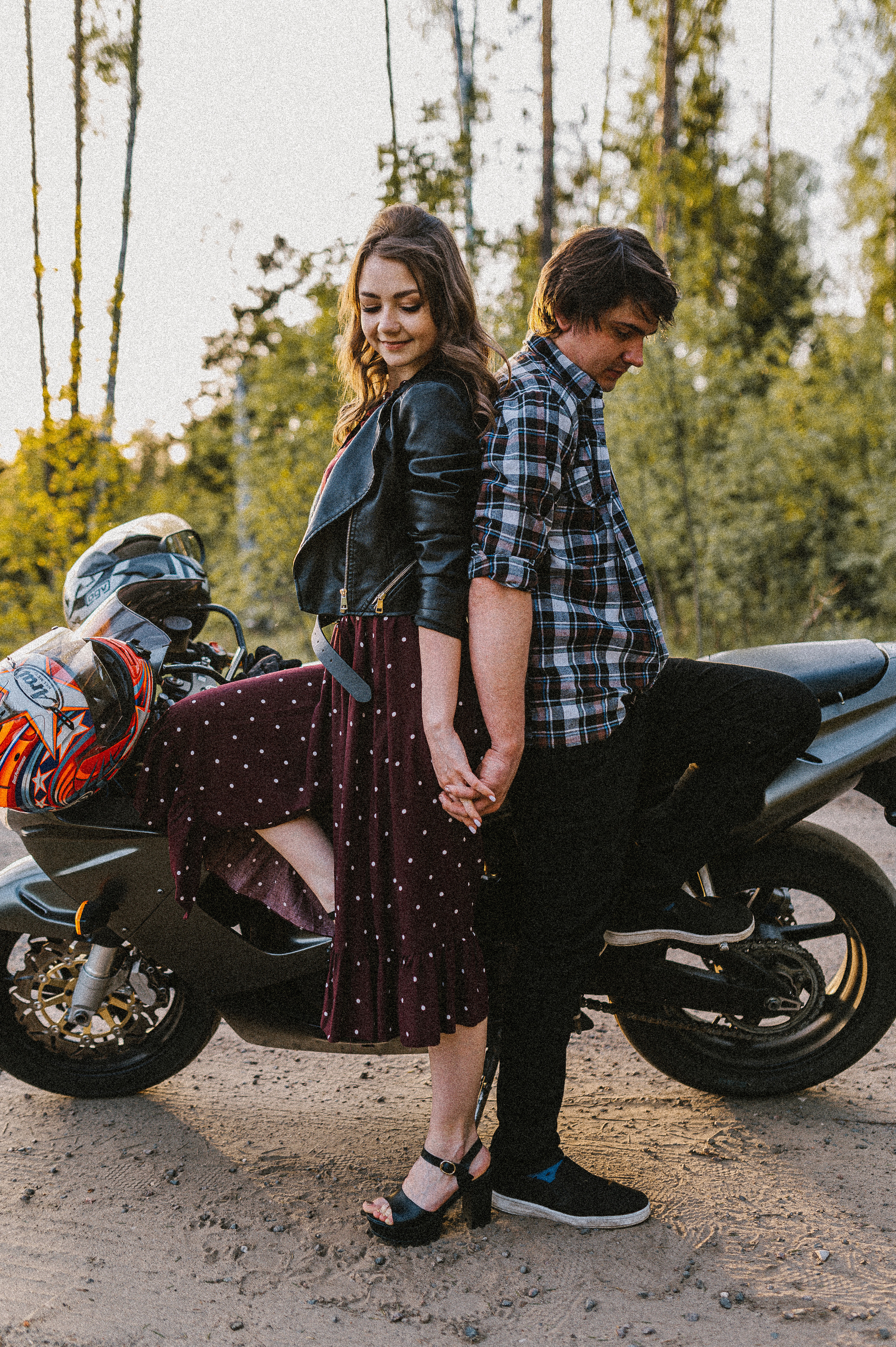 Лав стори на мотоцикле. Фотограф ПИТЕР СПБ Надежда Баранова