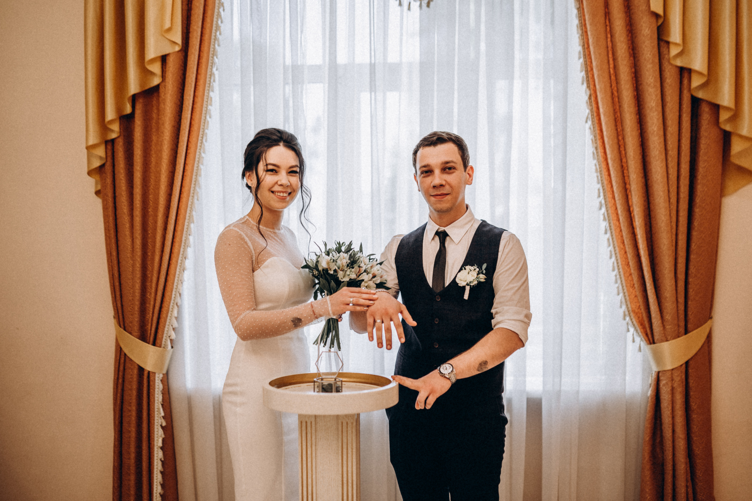 Свадьба Анастасия Сергей камерная (загс+прогулка). Фотограф ПИТЕР СПБ Надежда Баранова