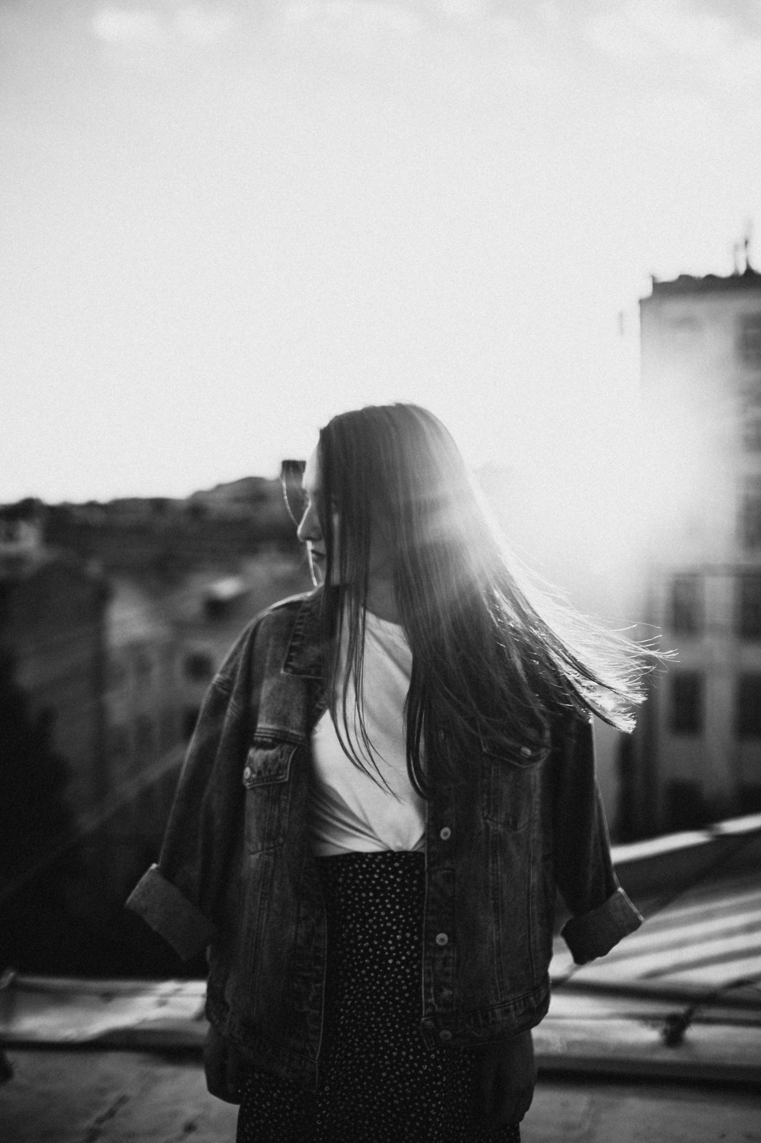 Две подруги крыша СПБ (Таня+Таня). Фотограф ПИТЕР СПБ Надежда Баранова