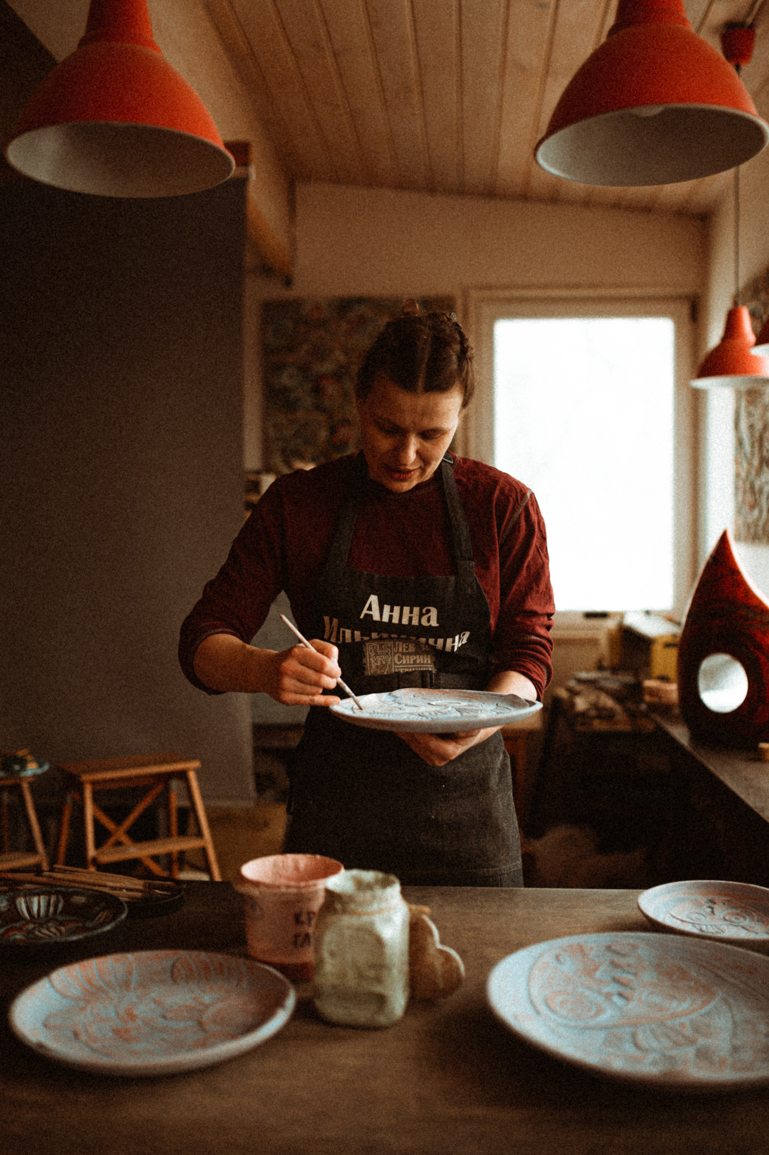 Аня художник-керамист. Фотограф ПИТЕР СПБ Надежда Баранова
