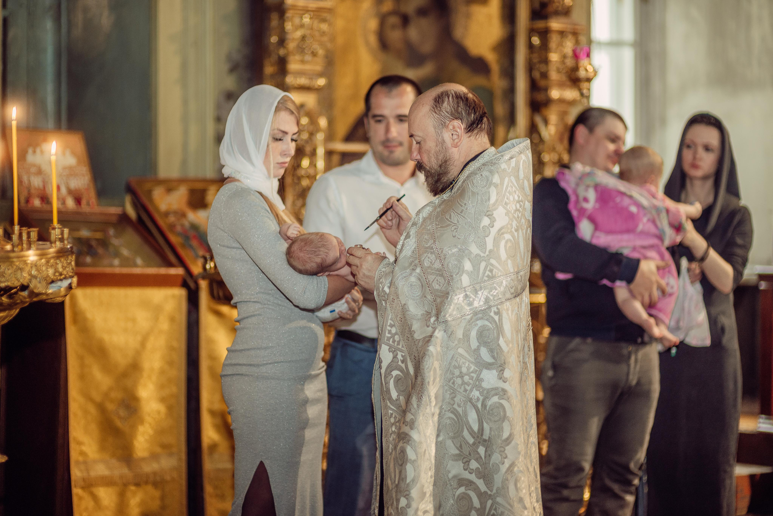 Крещение Алины. Фотограф ПИТЕР СПБ Надежда Баранова