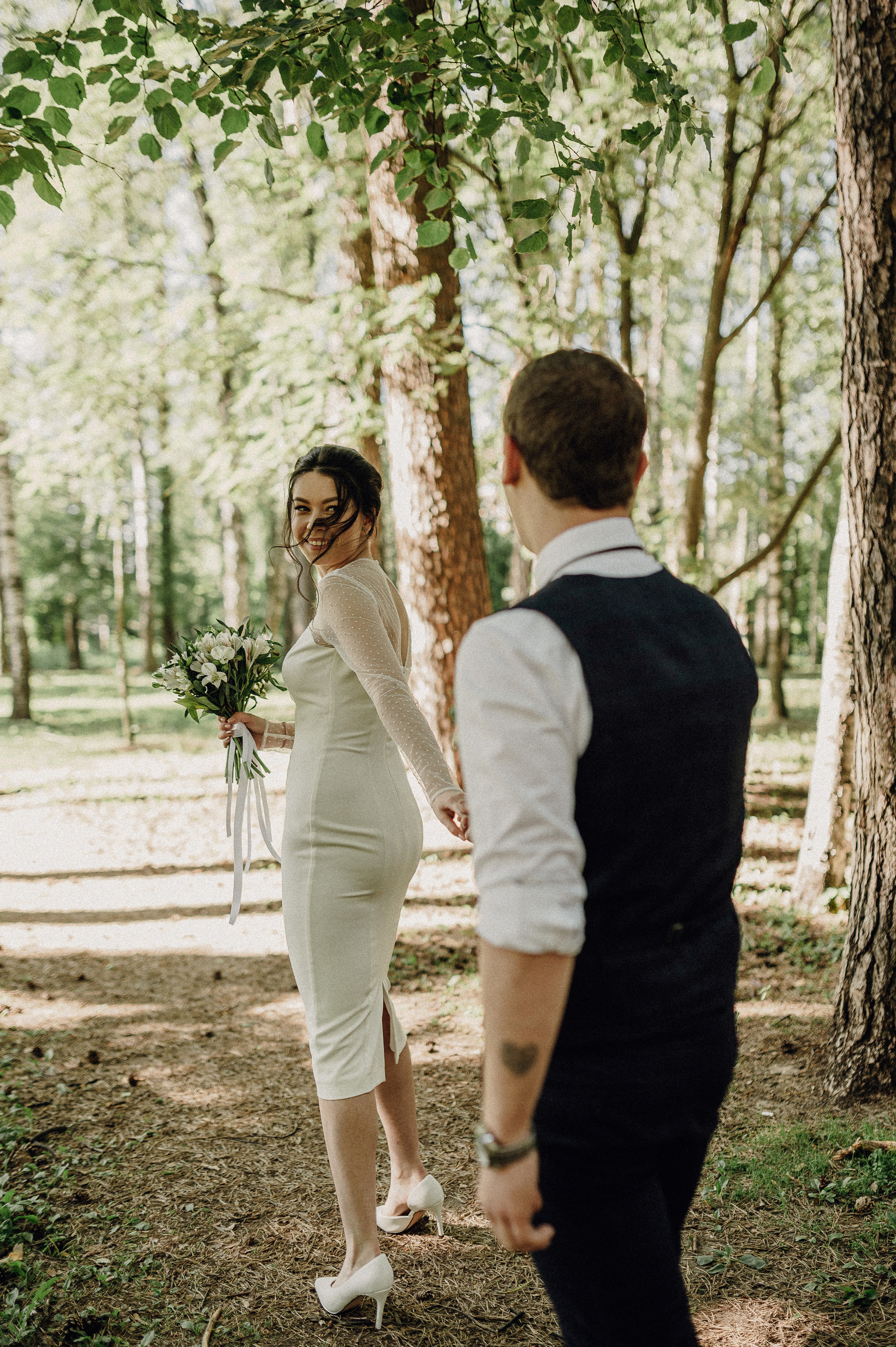 Свадьба Анастасия Сергей камерная (загс+прогулка). Фотограф ПИТЕР СПБ Надежда Баранова