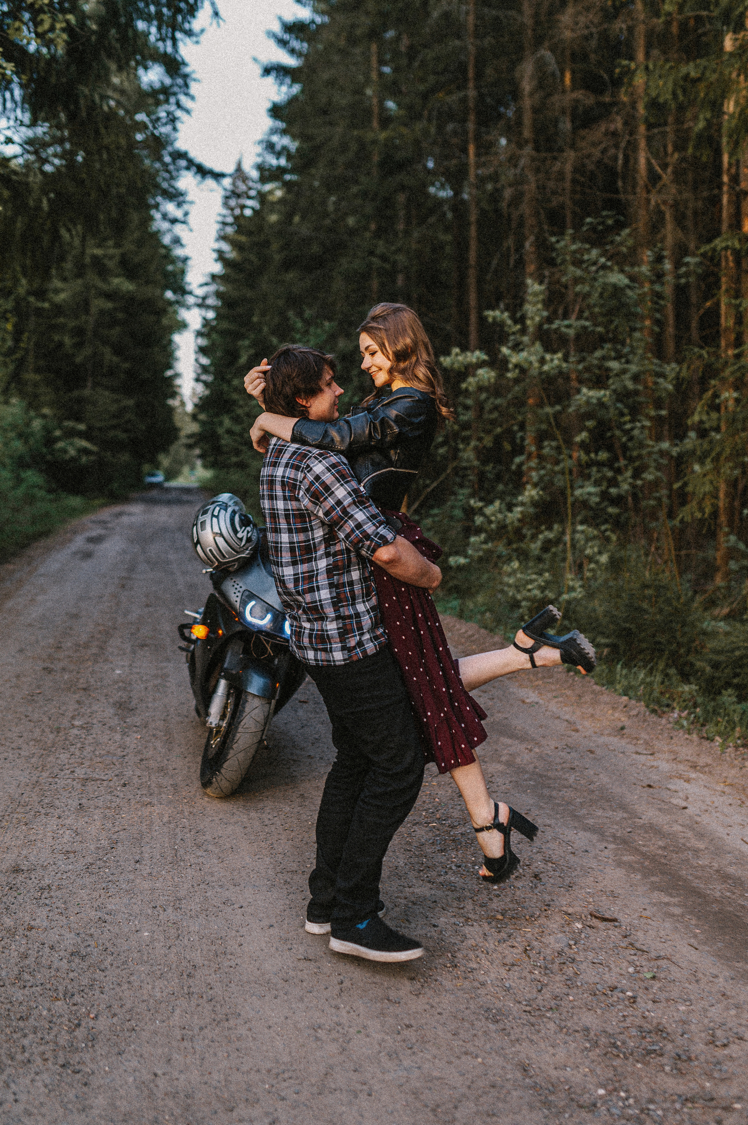 Лав стори на мотоцикле. Фотограф ПИТЕР СПБ Надежда Баранова