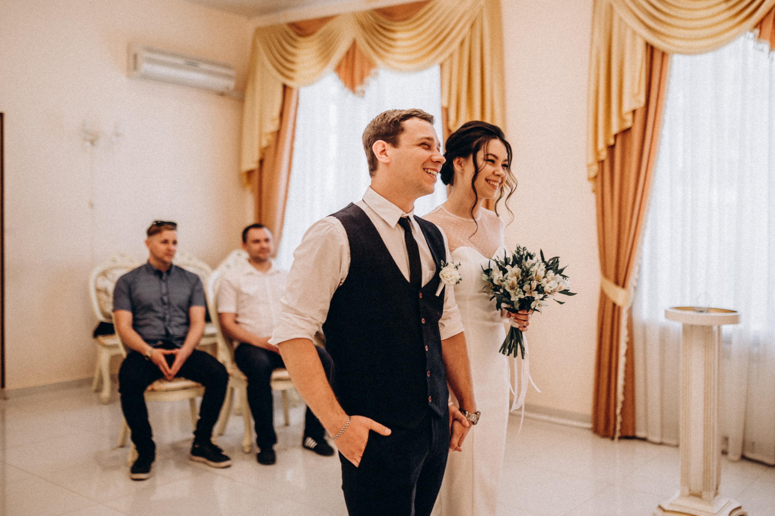 Свадьба Анастасия Сергей камерная (загс+прогулка). Фотограф ПИТЕР СПБ Надежда Баранова