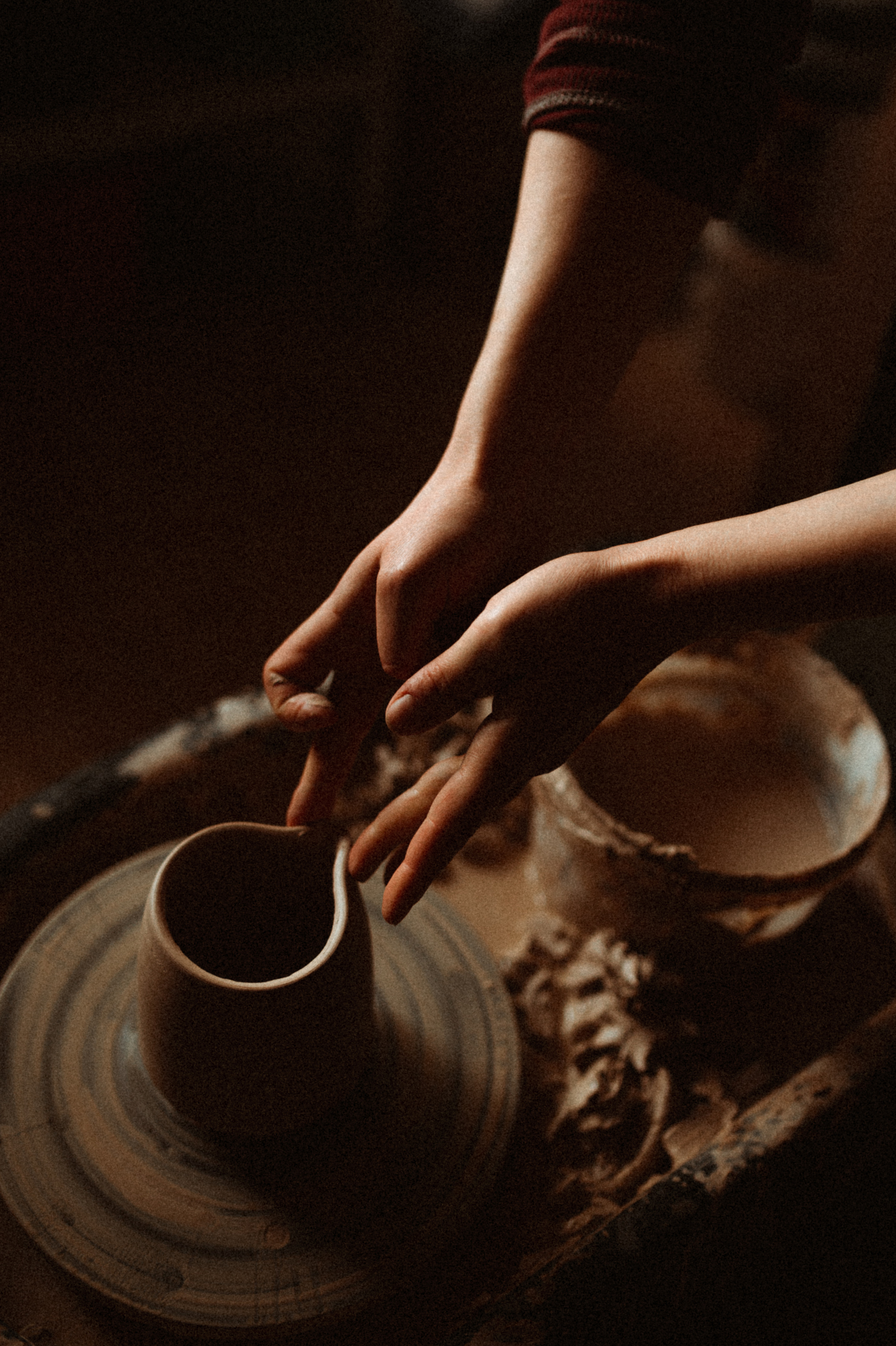 Аня художник-керамист. Фотограф ПИТЕР СПБ Надежда Баранова