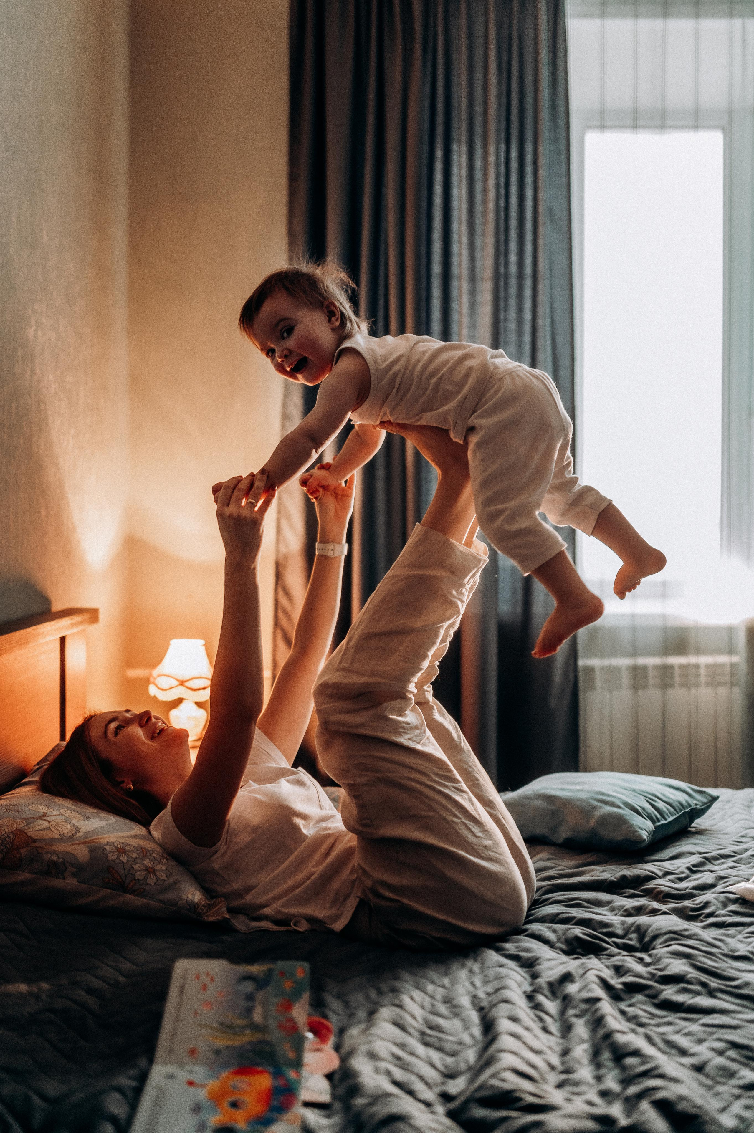 Домашняя фотосессия мама+дочь. Фотограф ПИТЕР СПБ Надежда Баранова