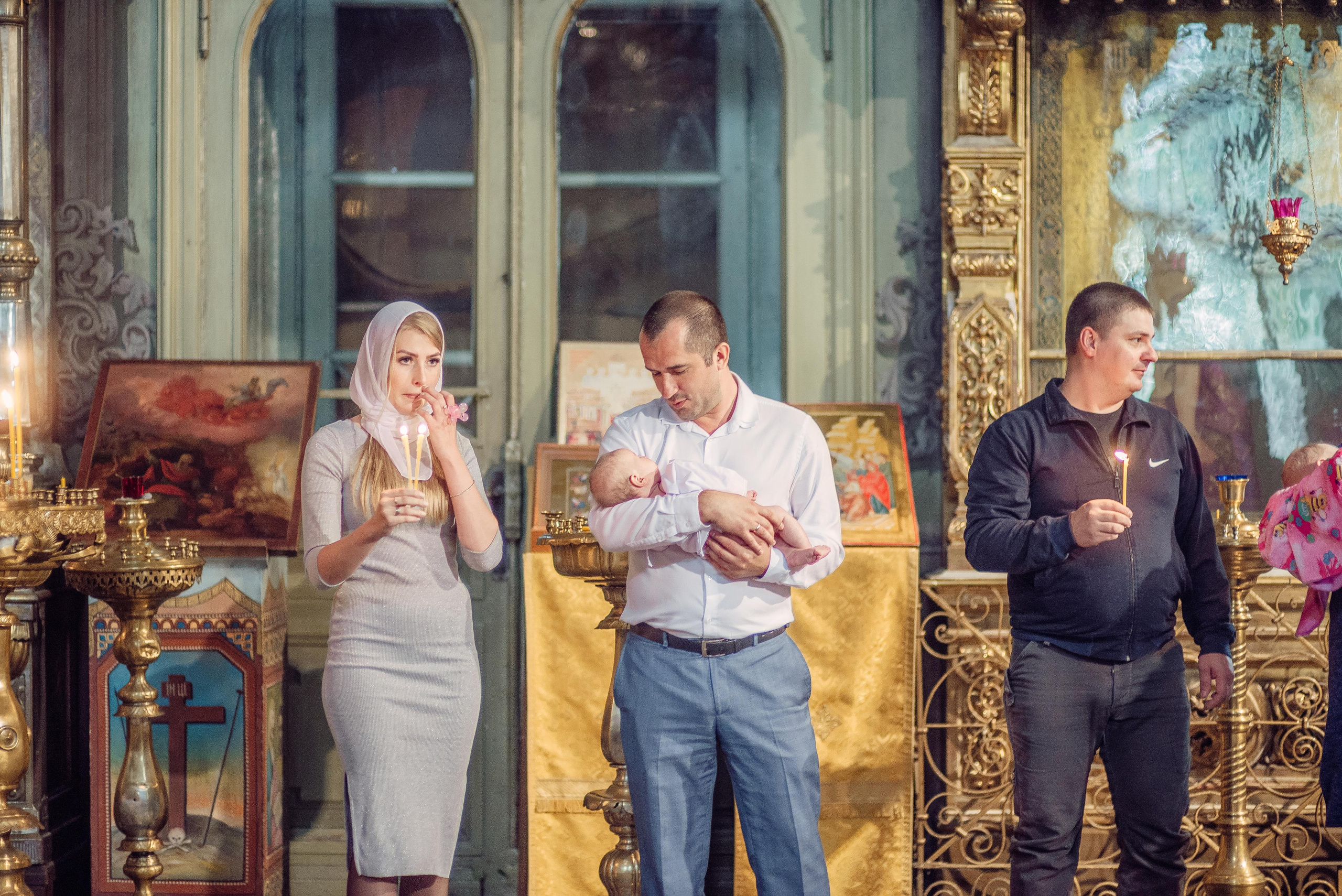 Крещение Алины. Фотограф ПИТЕР СПБ Надежда Баранова