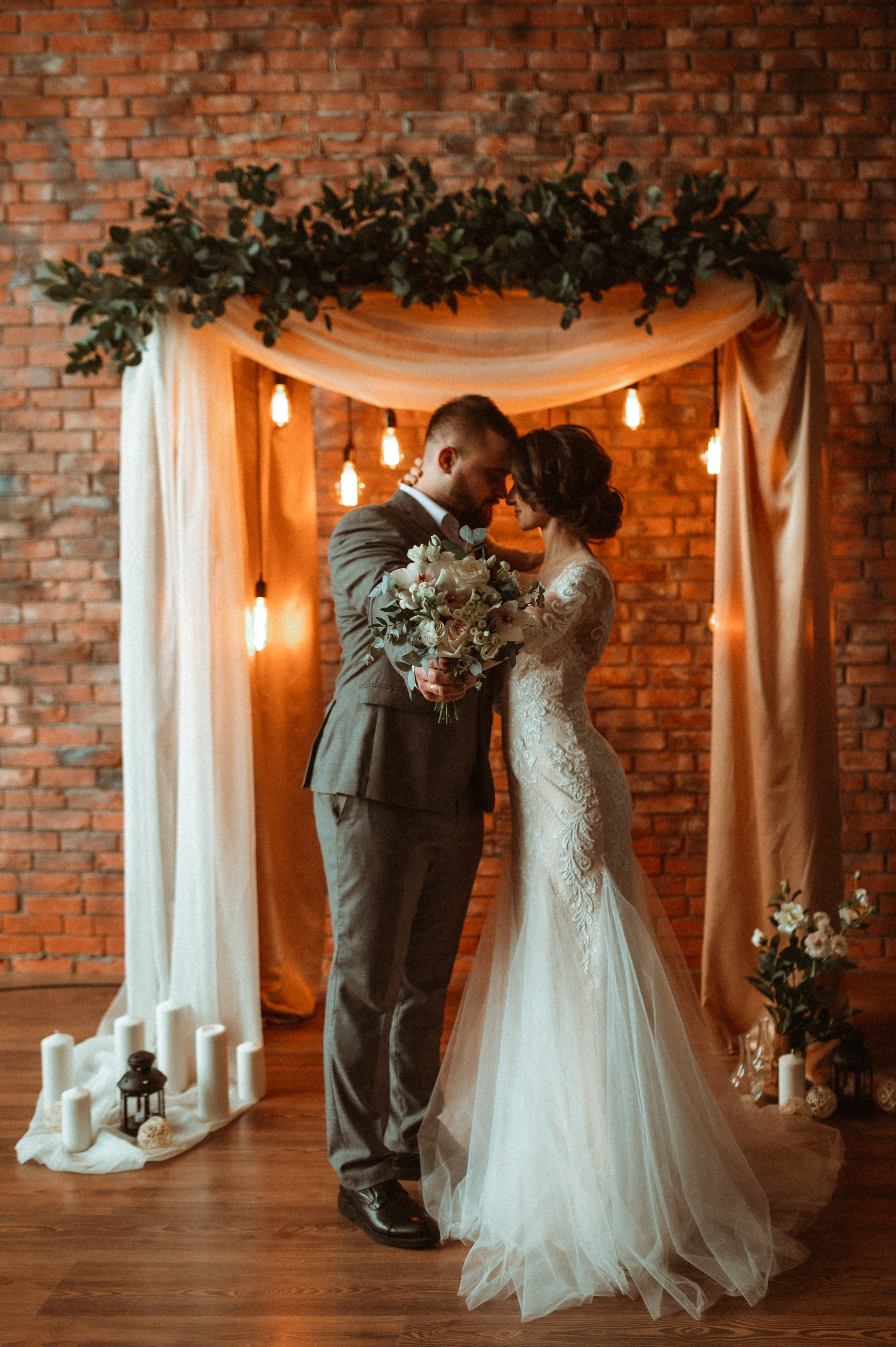 Свадебная фотосессия в студии. Фотограф ПИТЕР СПБ Надежда Баранова