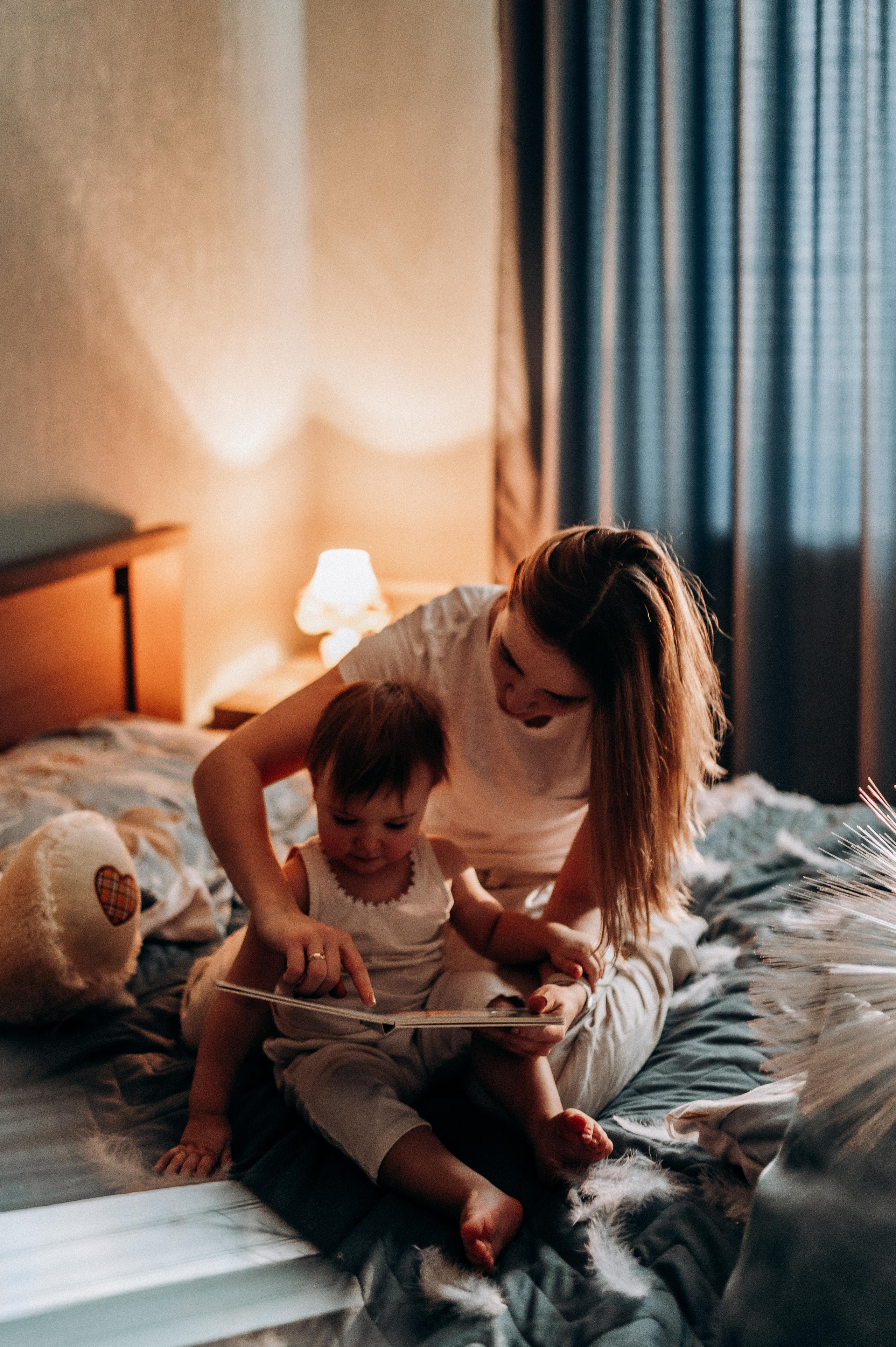 Домашняя фотосессия мама+дочь. Фотограф ПИТЕР СПБ Надежда Баранова