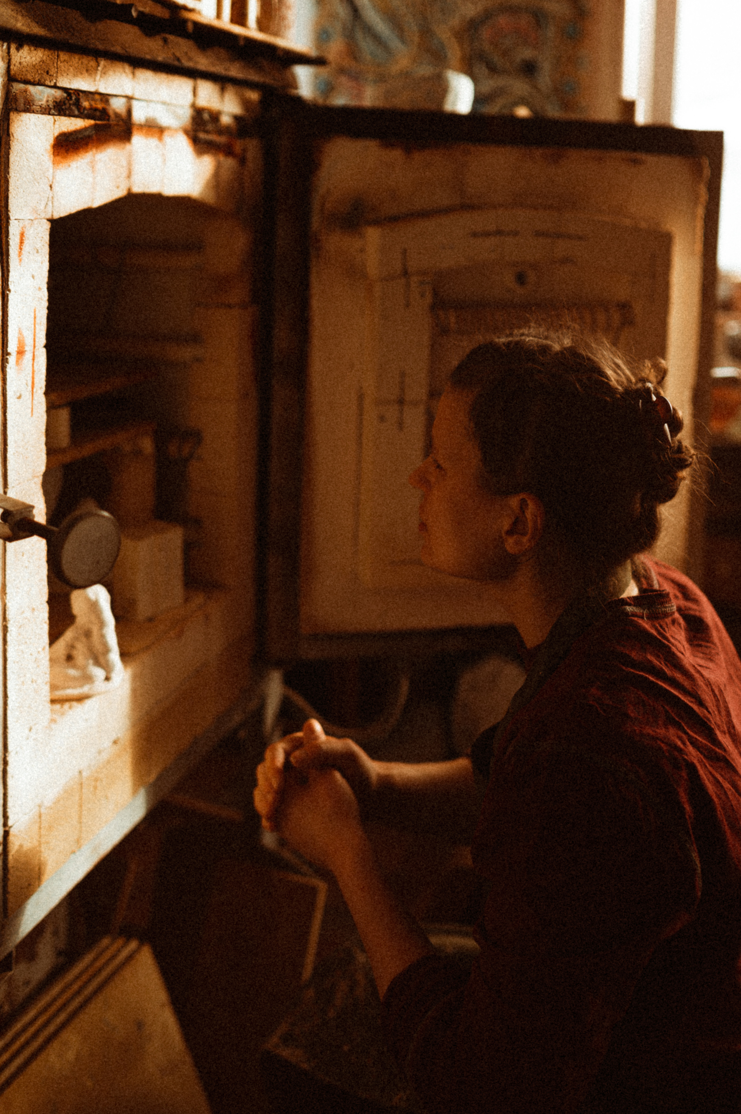 Аня художник-керамист. Фотограф ПИТЕР СПБ Надежда Баранова