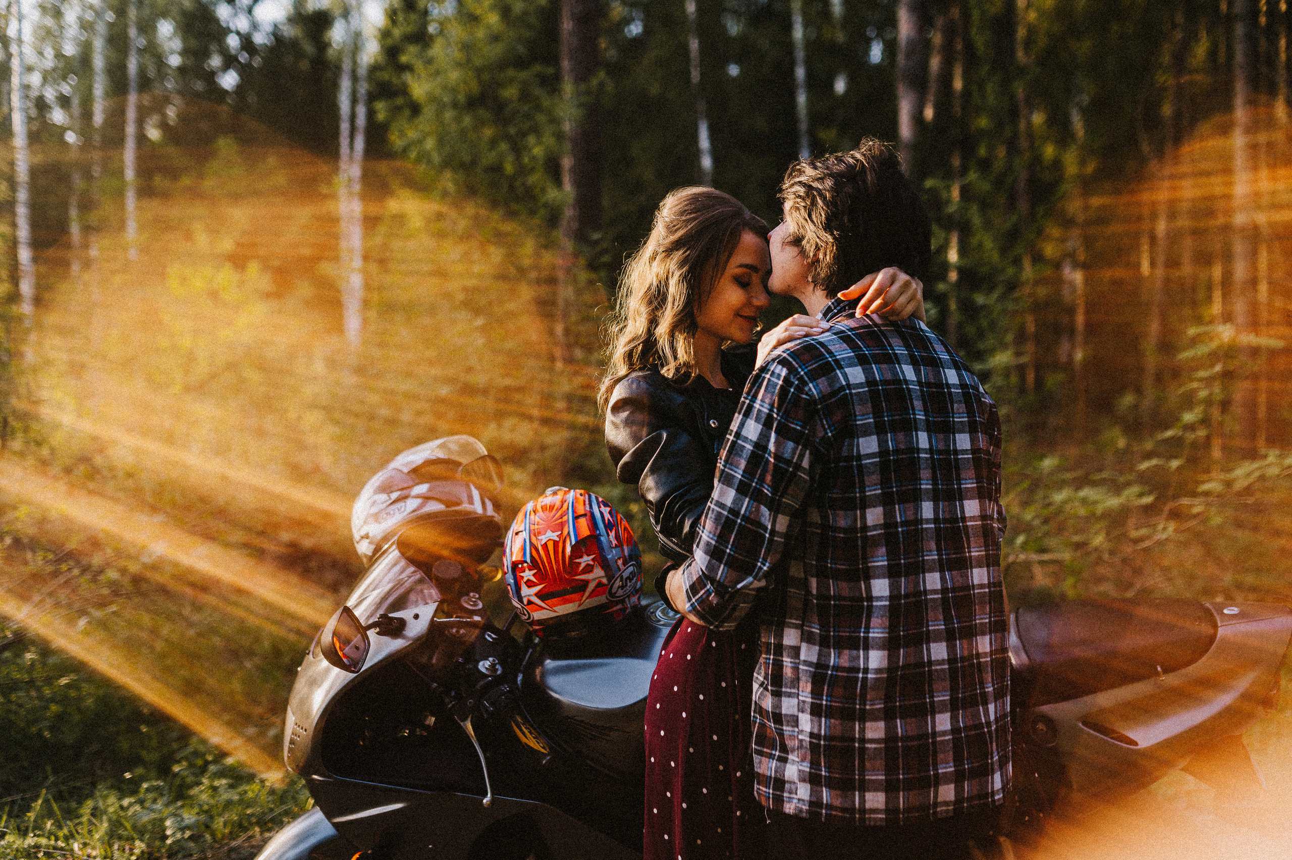 Лав стори на мотоцикле. Фотограф ПИТЕР СПБ Надежда Баранова