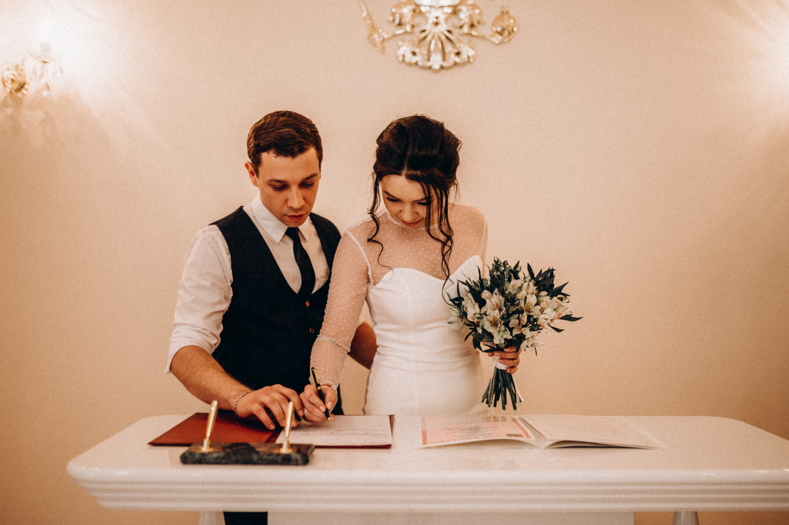 Свадьба Анастасия Сергей камерная (загс+прогулка). Фотограф ПИТЕР СПБ Надежда Баранова