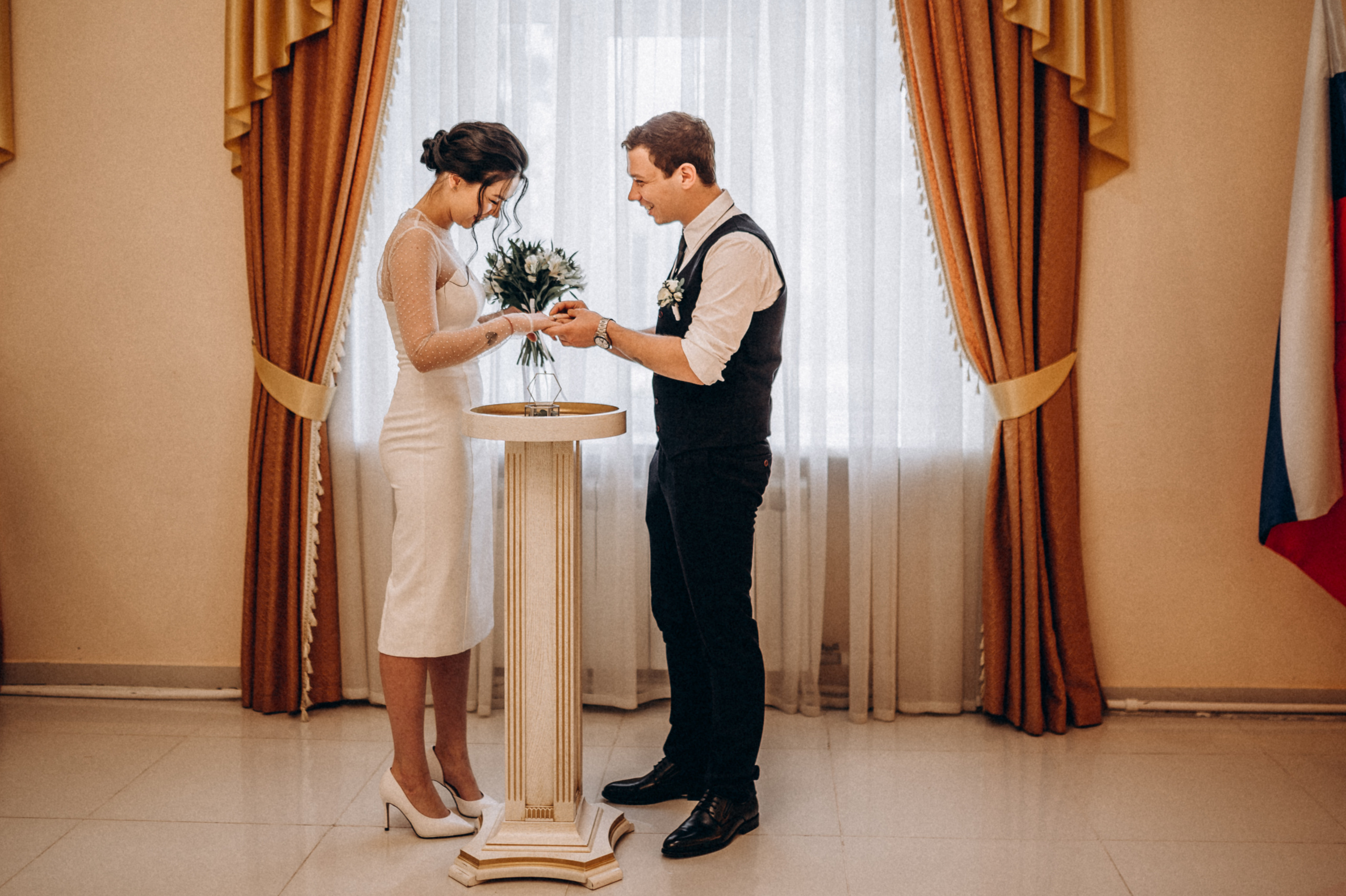 Свадьба Анастасия Сергей камерная (загс+прогулка). Фотограф ПИТЕР СПБ Надежда Баранова