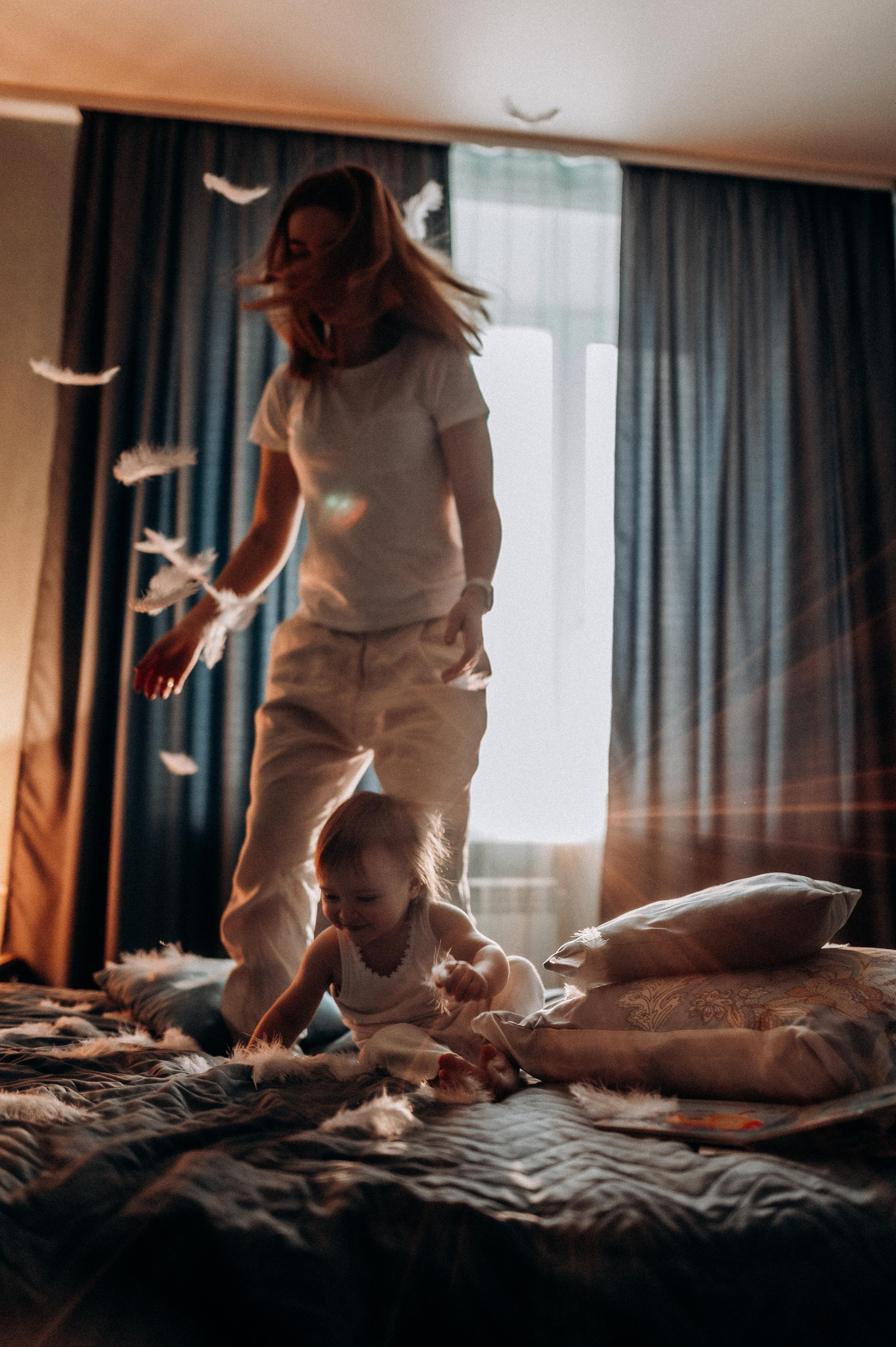 Домашняя фотосессия мама+дочь. Фотограф ПИТЕР СПБ Надежда Баранова