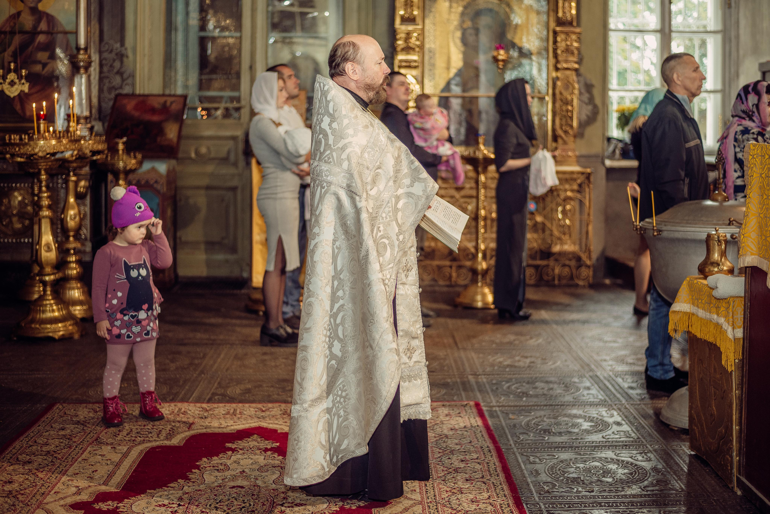 Крещение Алины. Фотограф ПИТЕР СПБ Надежда Баранова