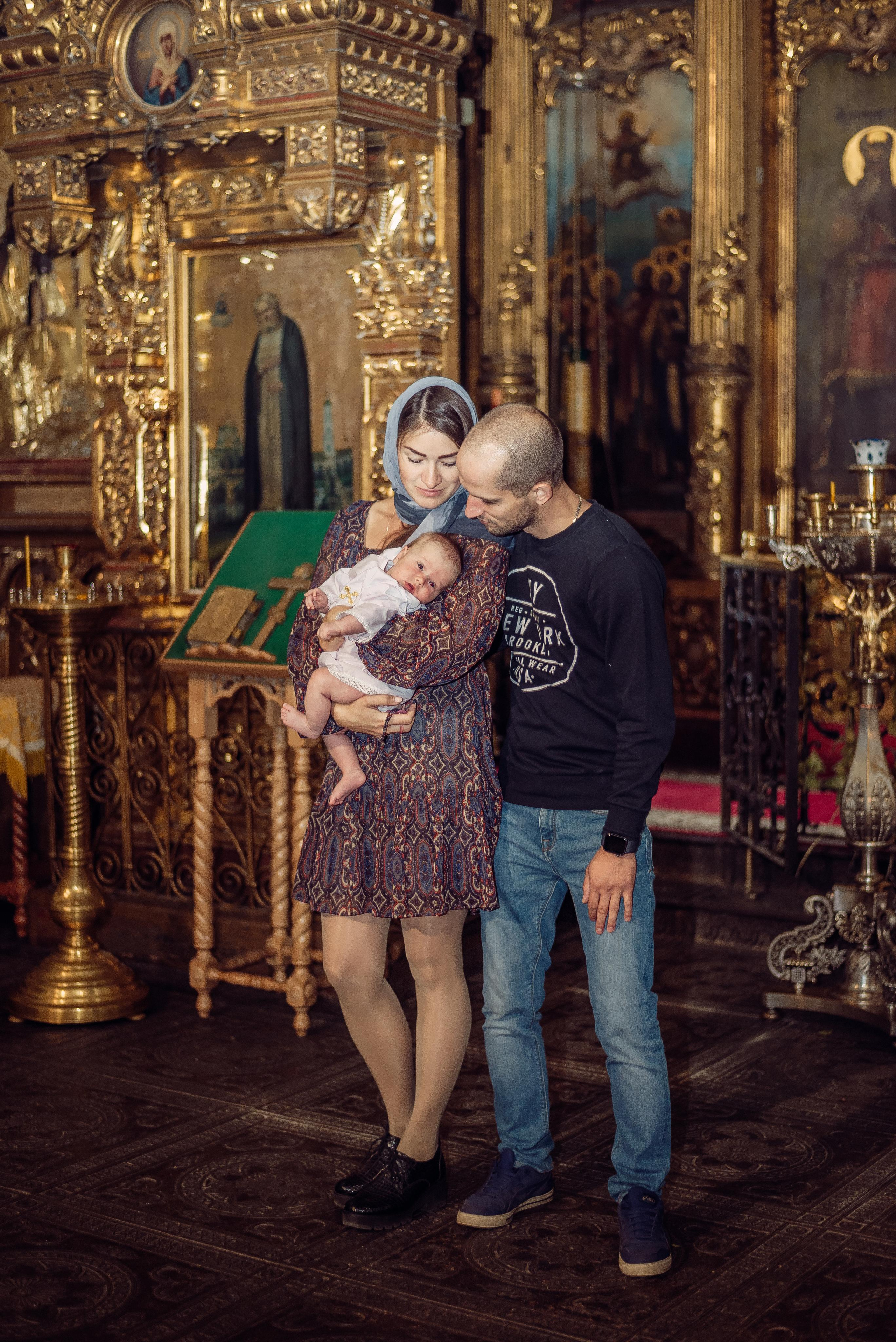 Крещение Алины. Фотограф ПИТЕР СПБ Надежда Баранова