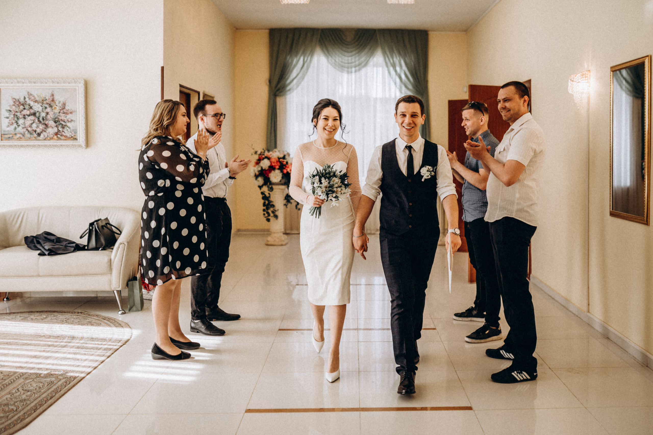 Свадьба Анастасия Сергей камерная (загс+прогулка). Фотограф ПИТЕР СПБ Надежда Баранова