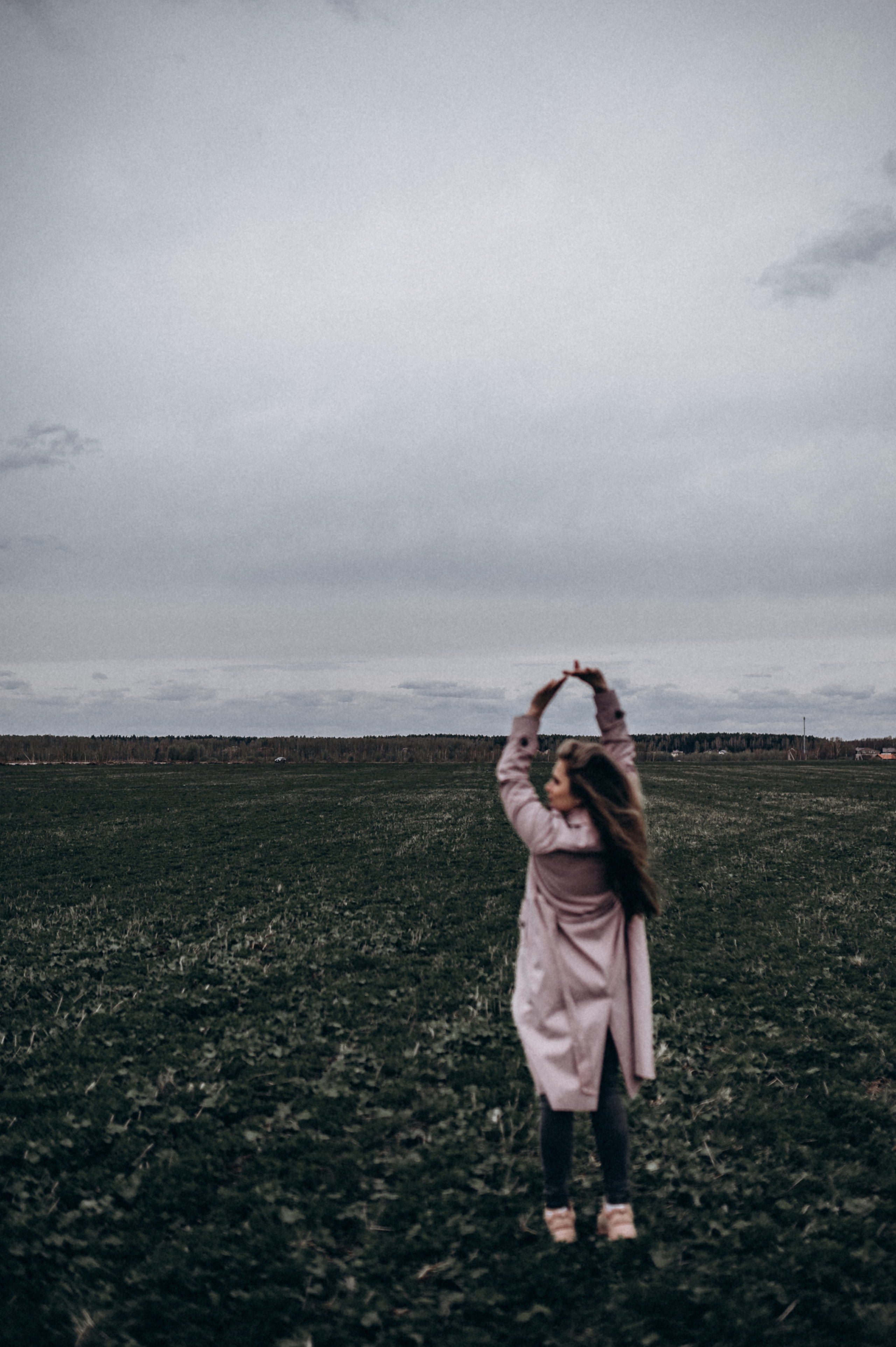 Индивидуальная фотосессия в поле Аня. Фотограф ПИТЕР СПБ Надежда Баранова