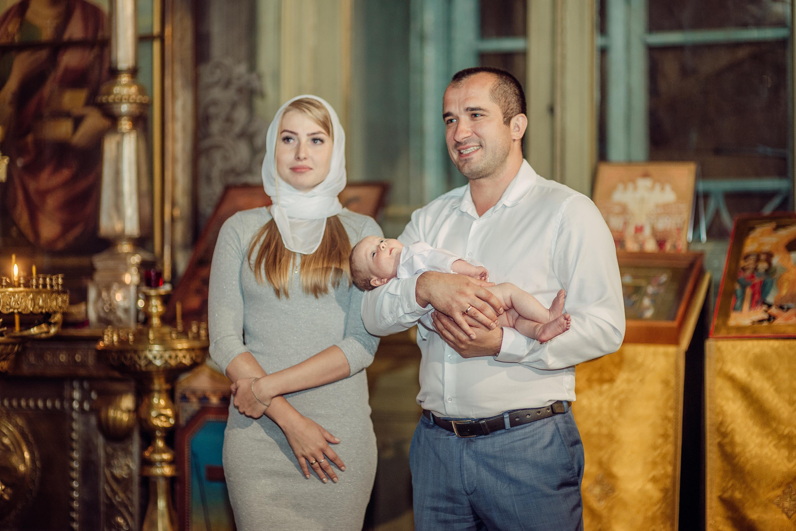 Крещение Алины. Фотограф ПИТЕР СПБ Надежда Баранова