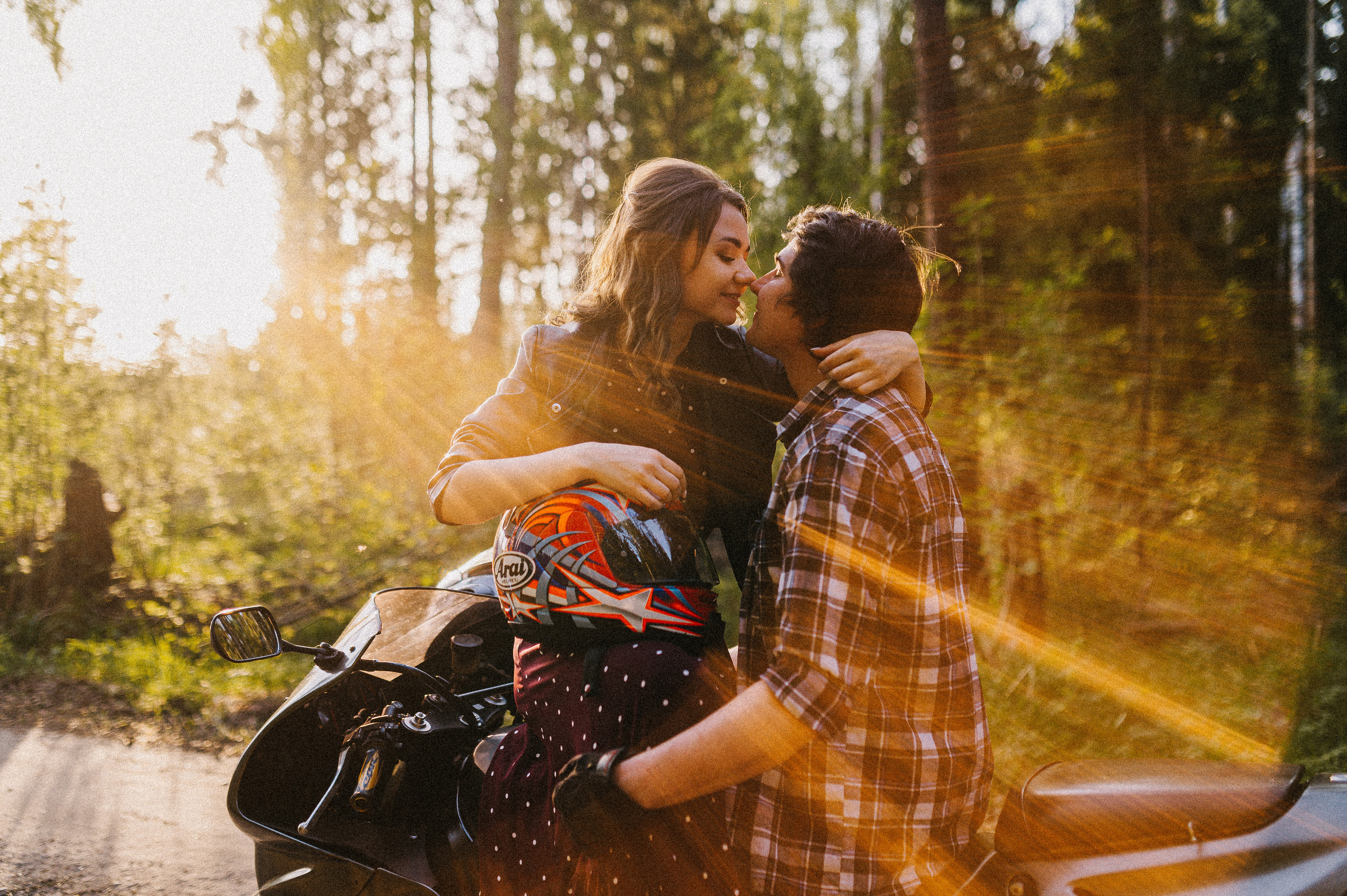 Лав стори на мотоцикле. Фотограф ПИТЕР СПБ Надежда Баранова