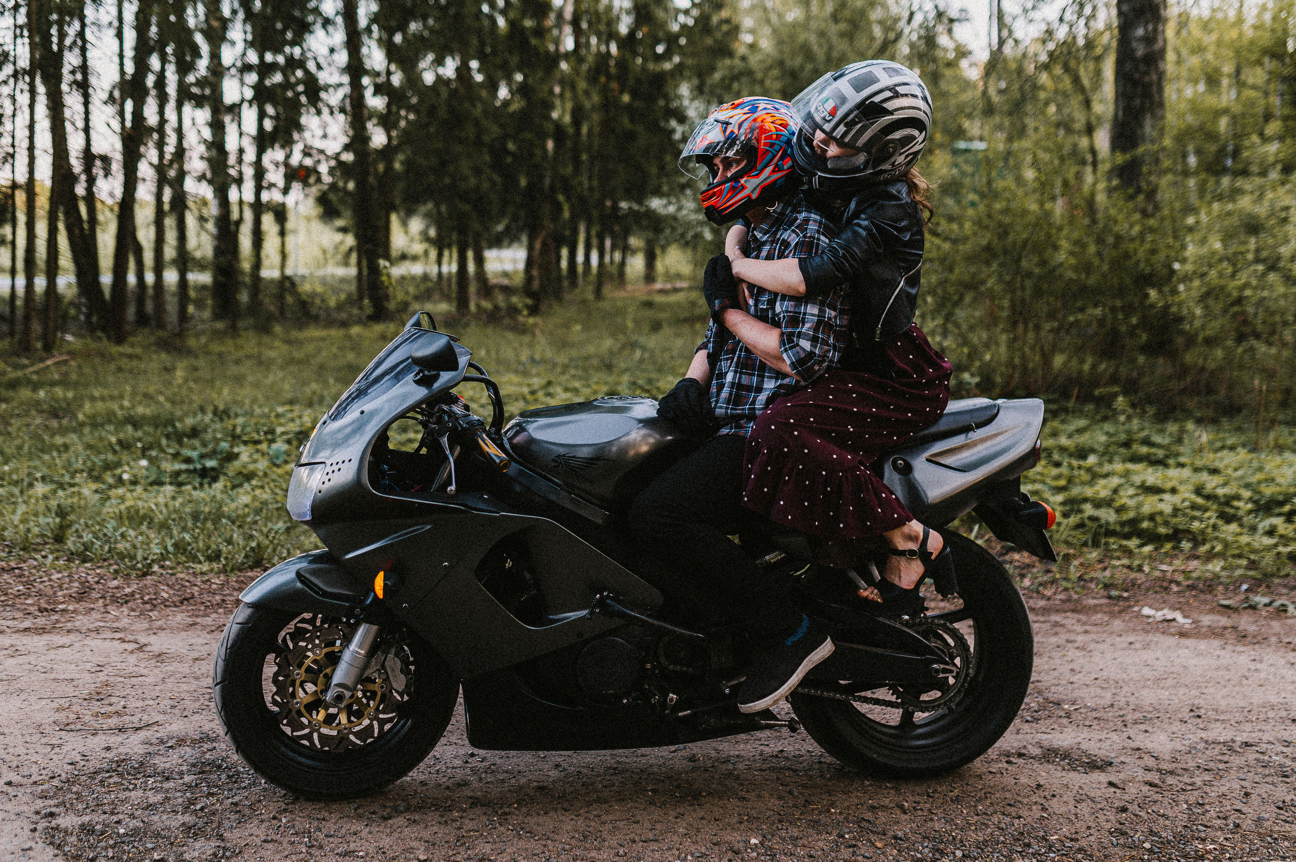 Лав стори на мотоцикле. Фотограф ПИТЕР СПБ Надежда Баранова