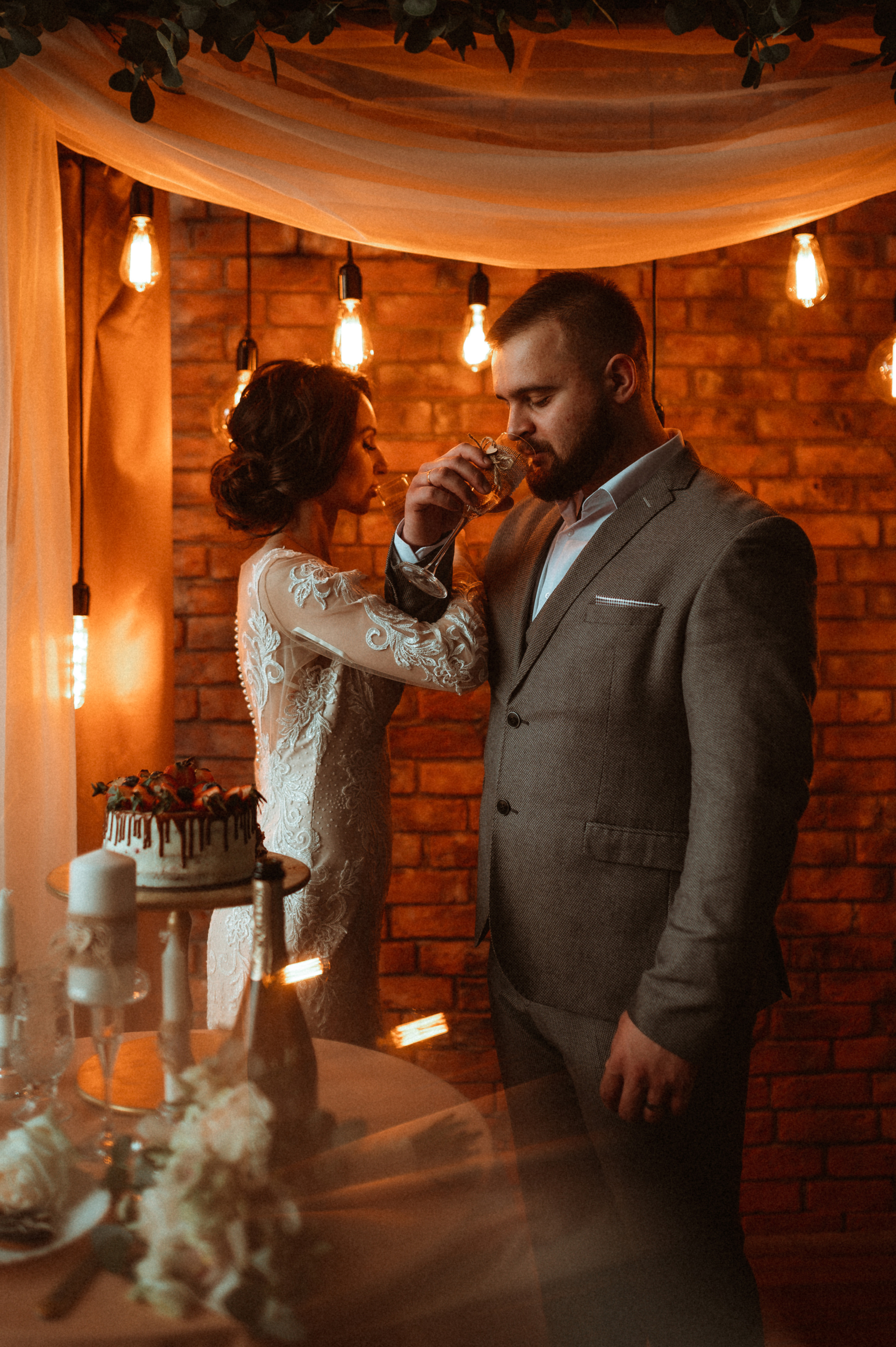 Свадебная фотосессия в студии. Фотограф ПИТЕР СПБ Надежда Баранова