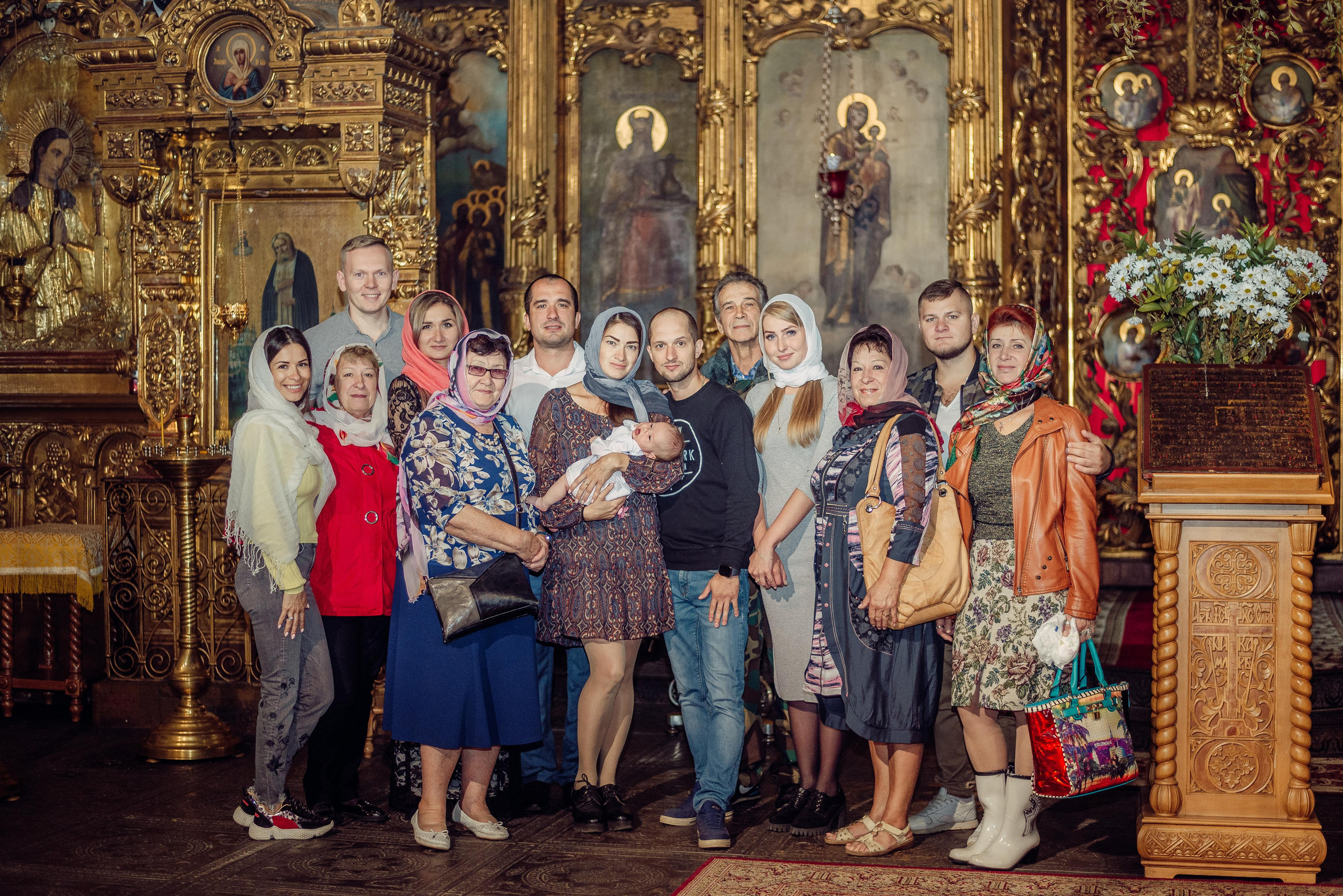 Крещение Алины. Фотограф ПИТЕР СПБ Надежда Баранова