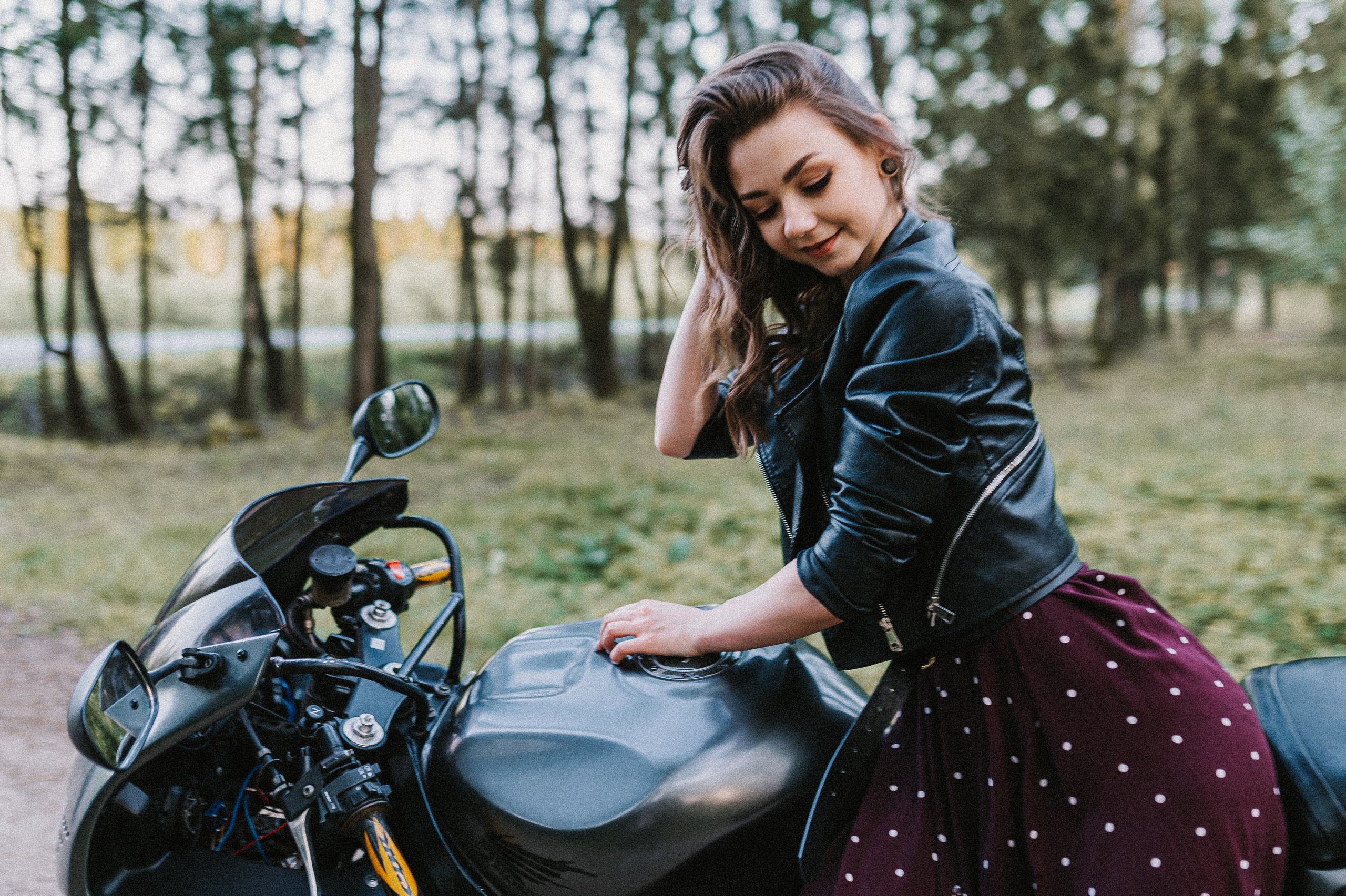 Лав стори на мотоцикле. Фотограф ПИТЕР СПБ Надежда Баранова