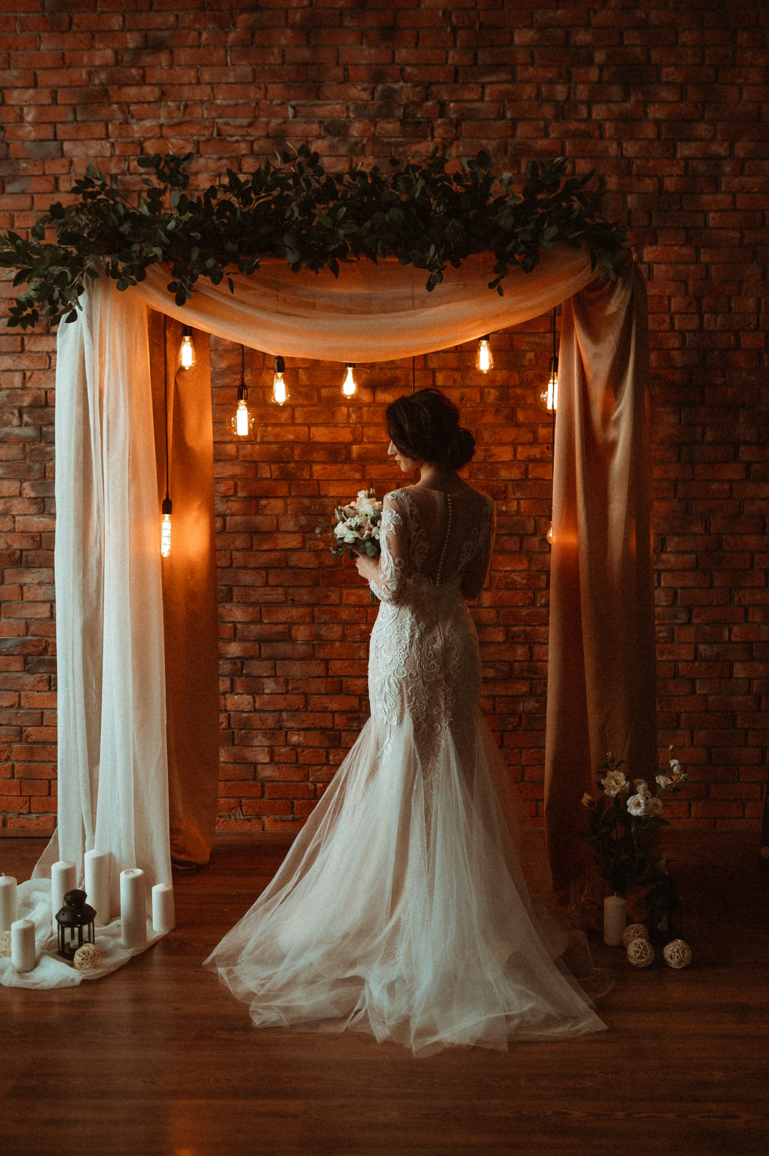 Свадебная фотосессия в студии. Фотограф ПИТЕР СПБ Надежда Баранова