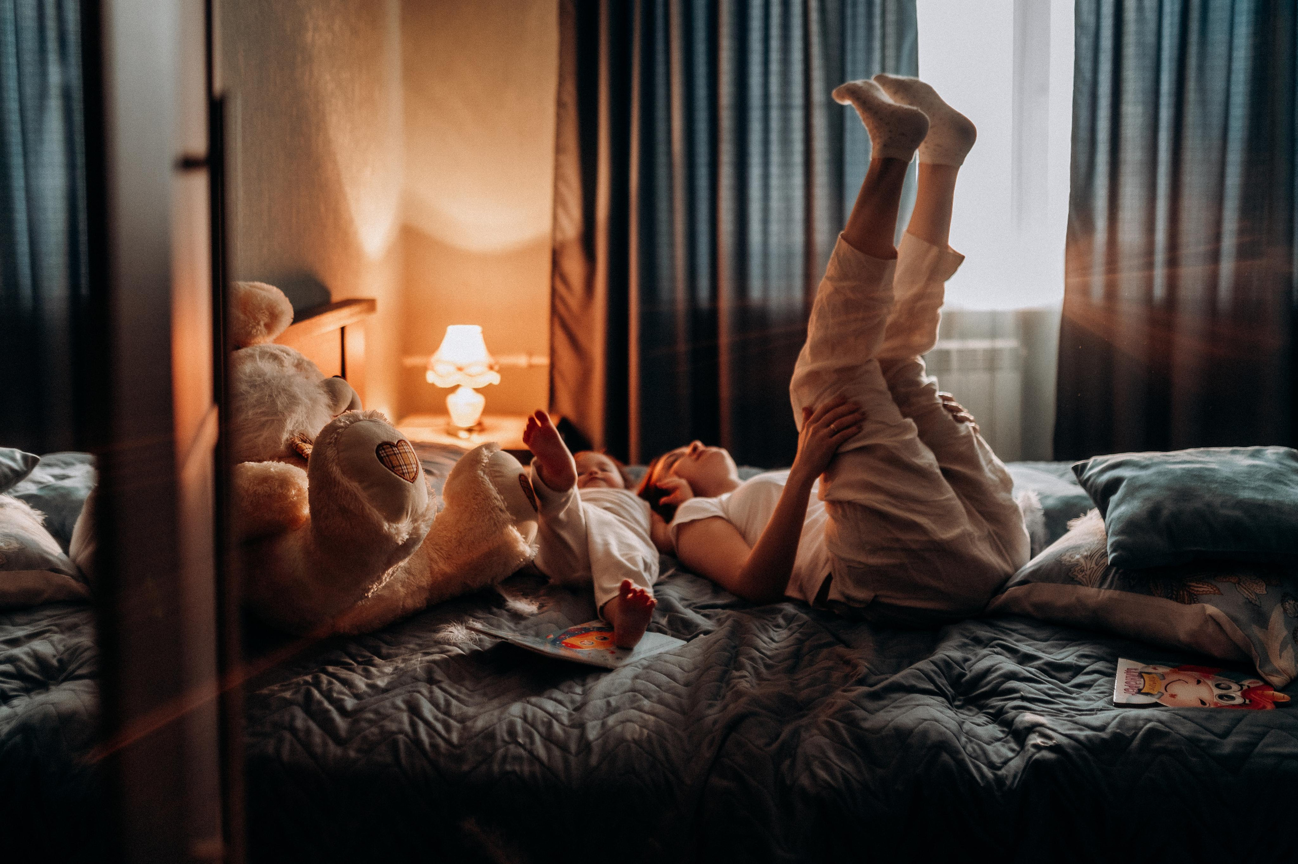 Домашняя фотосессия мама+дочь. Фотограф ПИТЕР СПБ Надежда Баранова