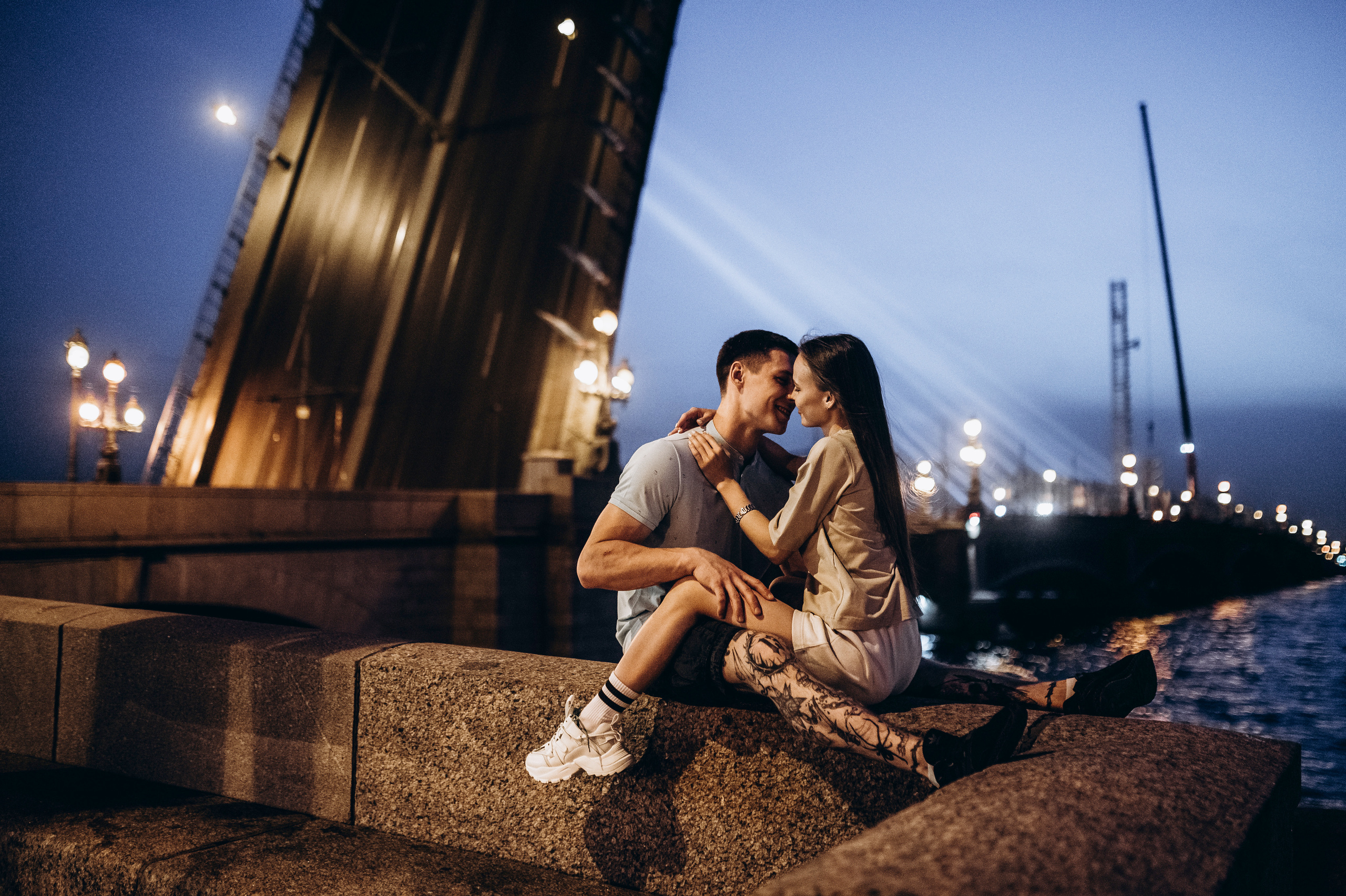 Разводные мосты, Питер. Фотограф ПИТЕР СПБ Надежда Баранова