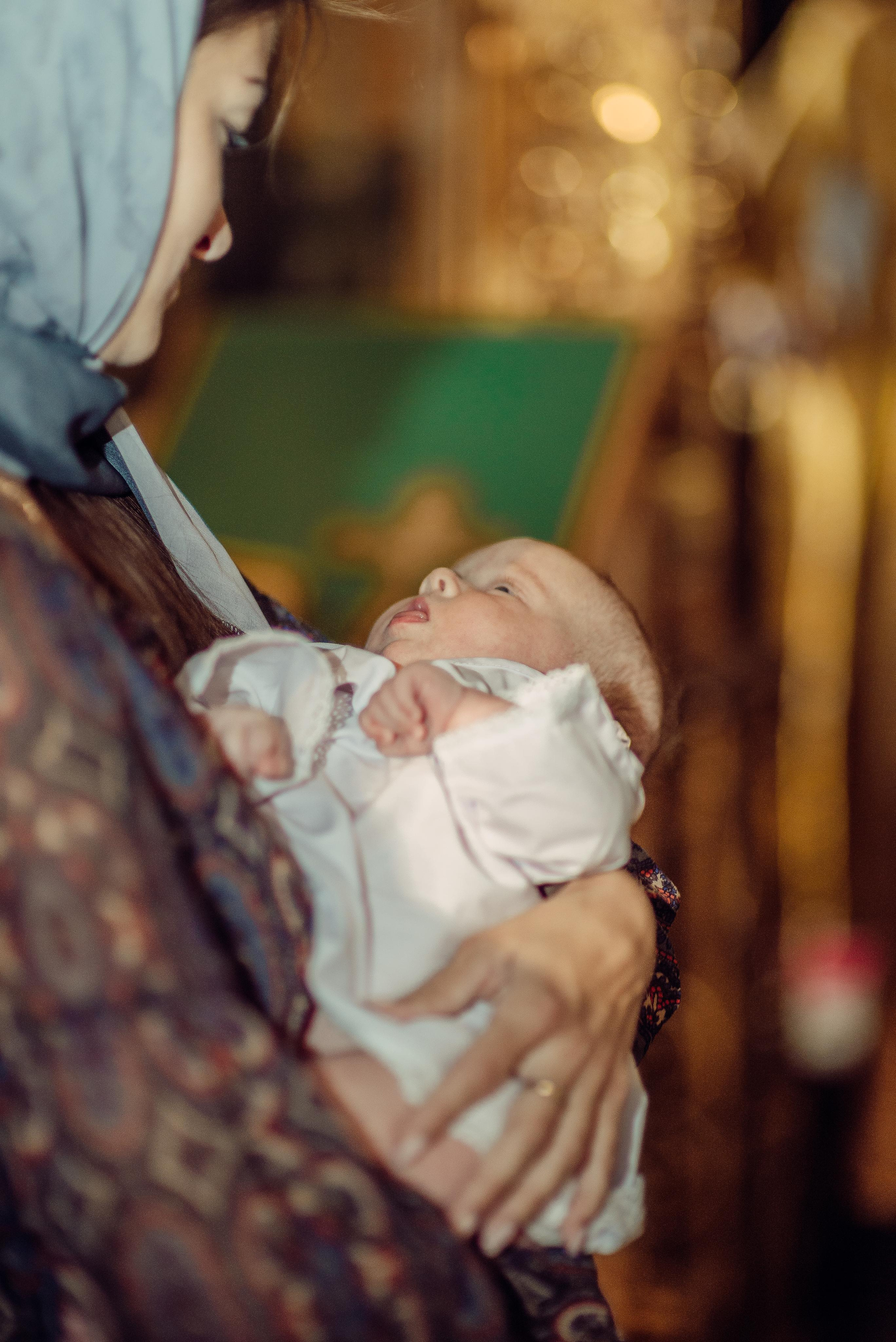 Крещение Алины. Фотограф ПИТЕР СПБ Надежда Баранова