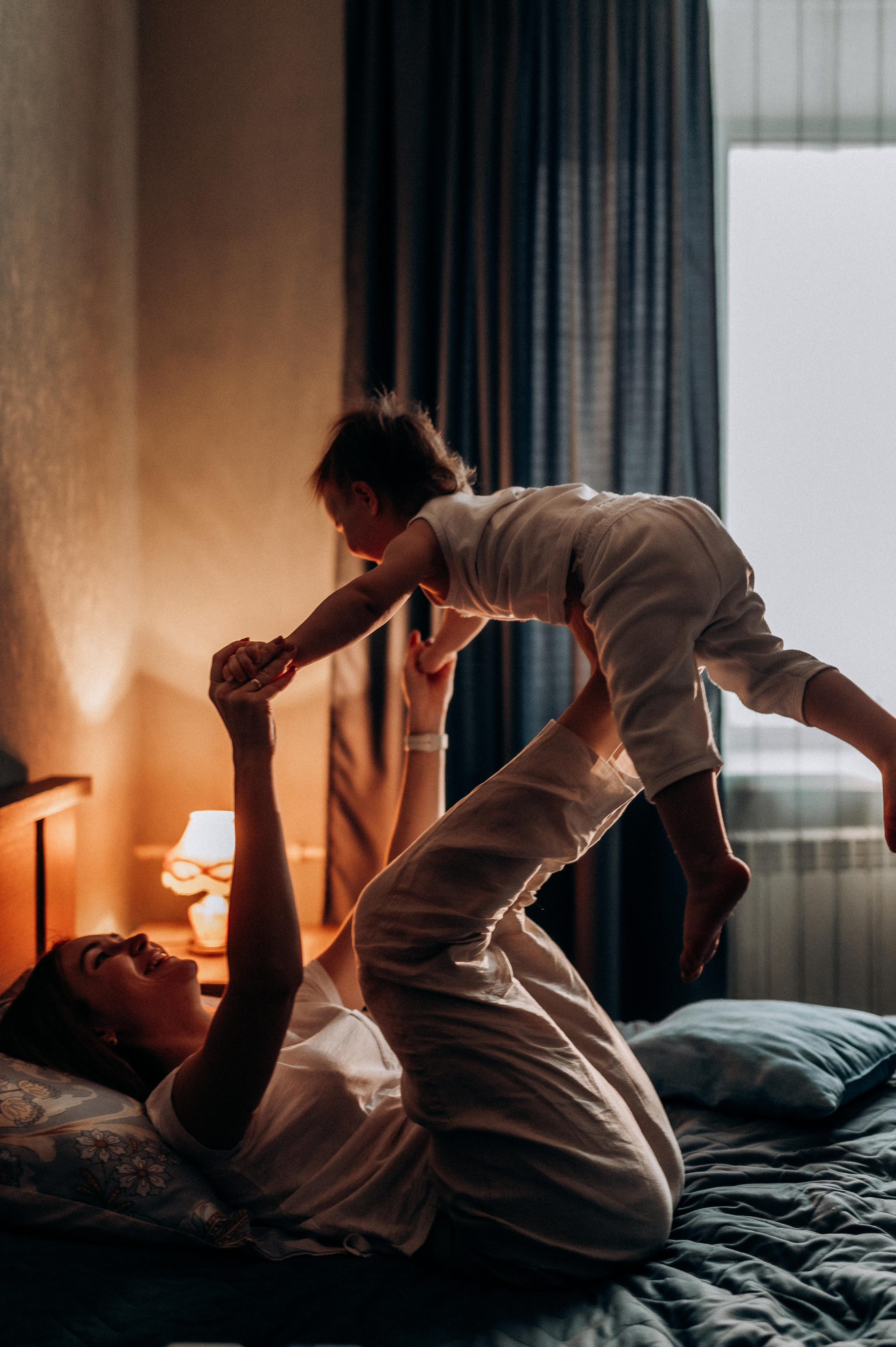 Домашняя фотосессия мама+дочь. Фотограф ПИТЕР СПБ Надежда Баранова