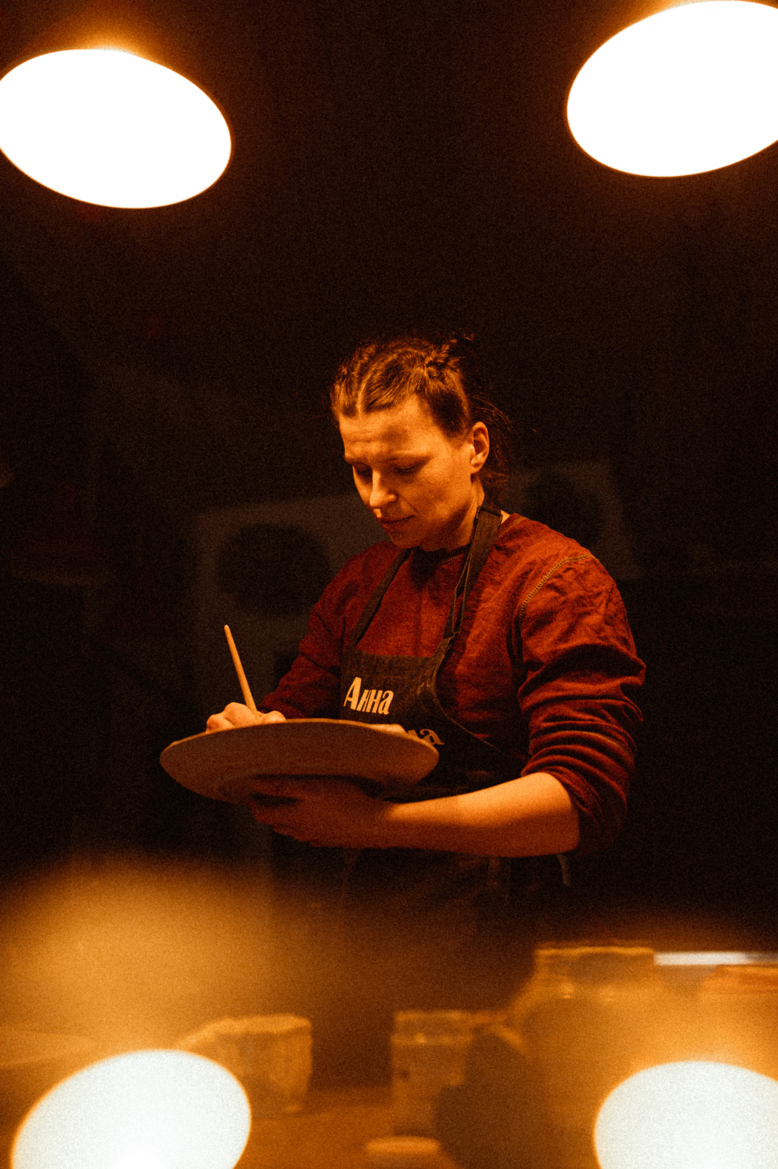 Аня художник-керамист. Фотограф ПИТЕР СПБ Надежда Баранова