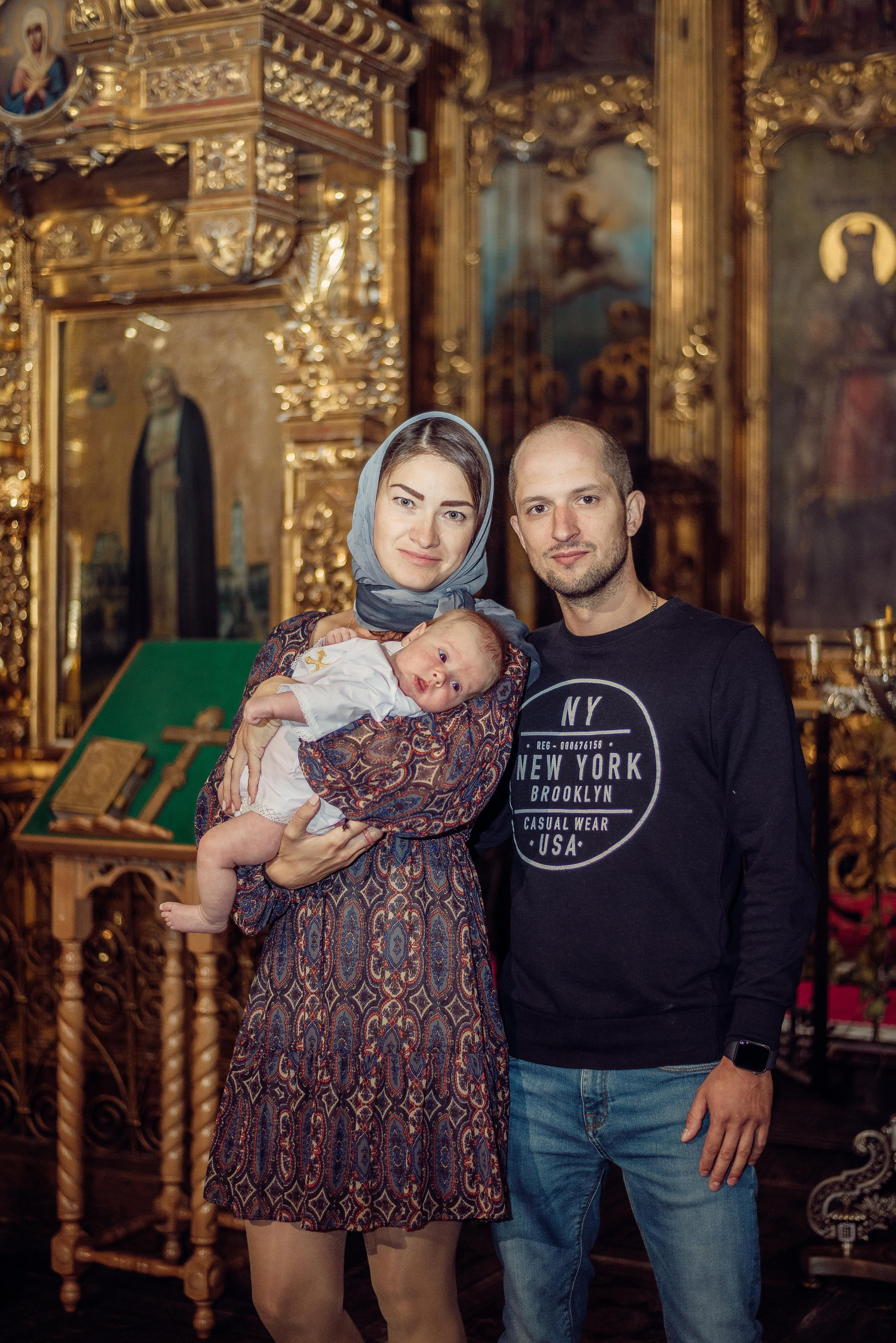 Крещение Алины. Фотограф ПИТЕР СПБ Надежда Баранова