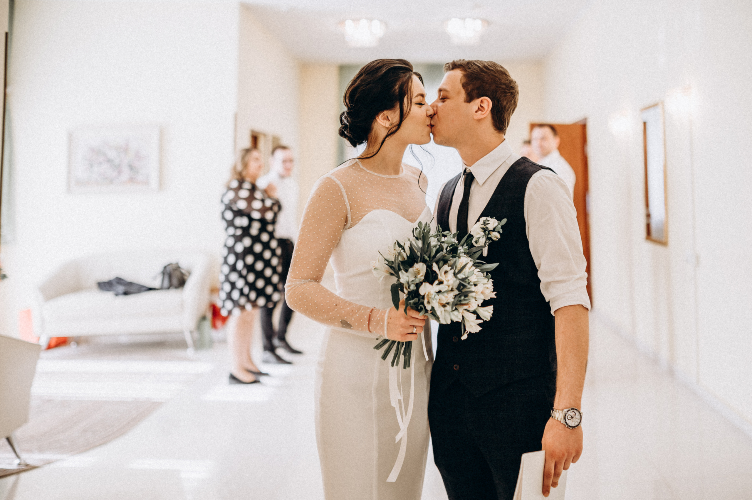 Свадьба Анастасия Сергей камерная (загс+прогулка). Фотограф ПИТЕР СПБ Надежда Баранова