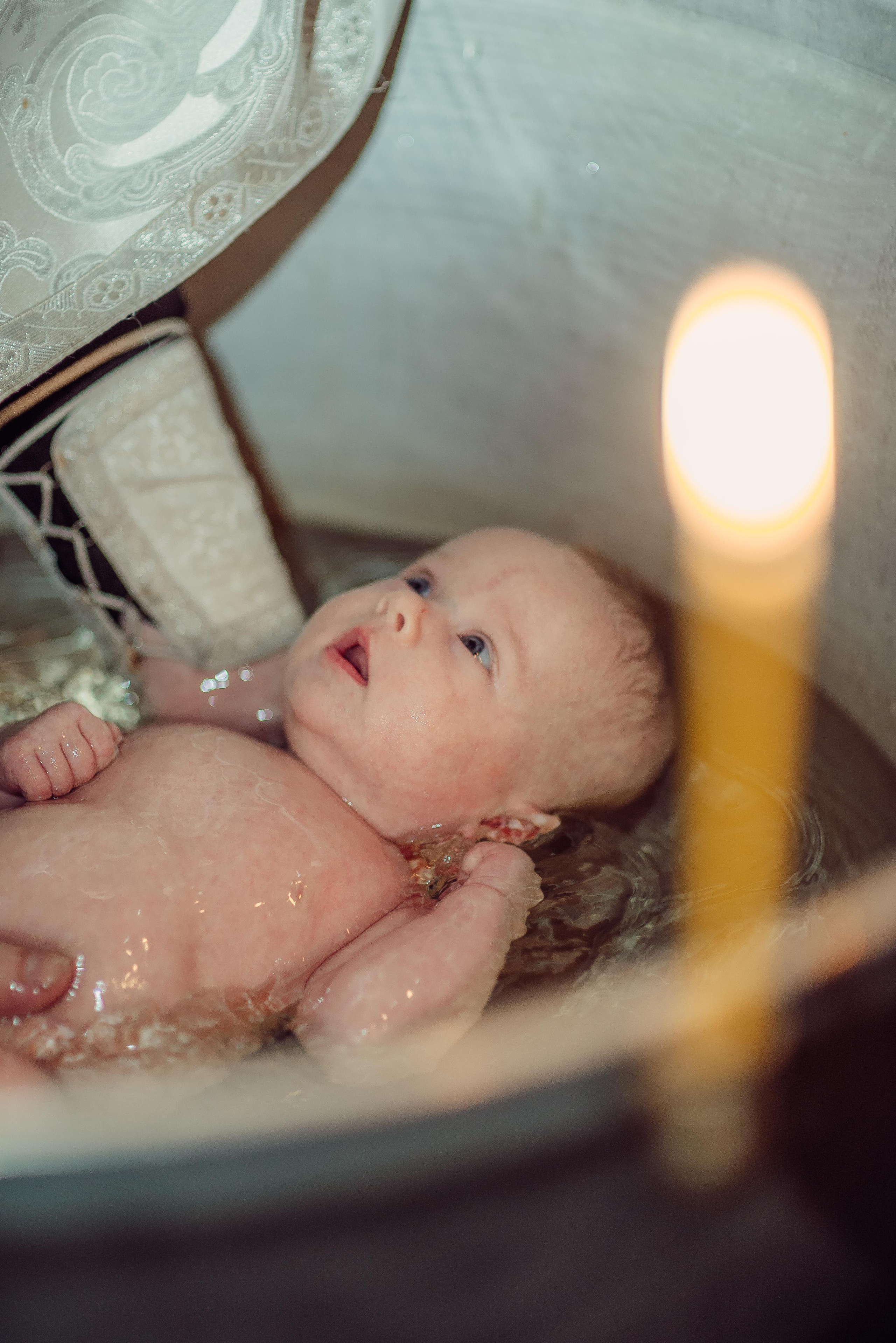 Крещение Алины. Фотограф ПИТЕР СПБ Надежда Баранова