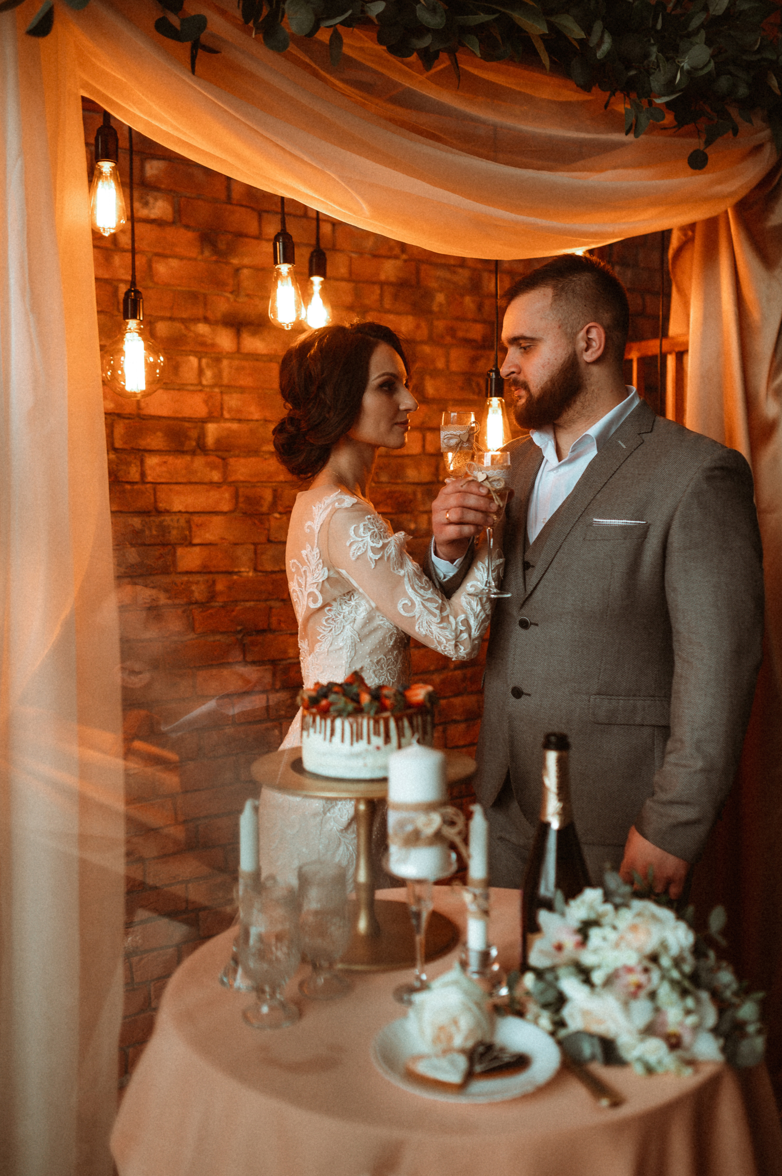 Свадебная фотосессия в студии. Фотограф ПИТЕР СПБ Надежда Баранова