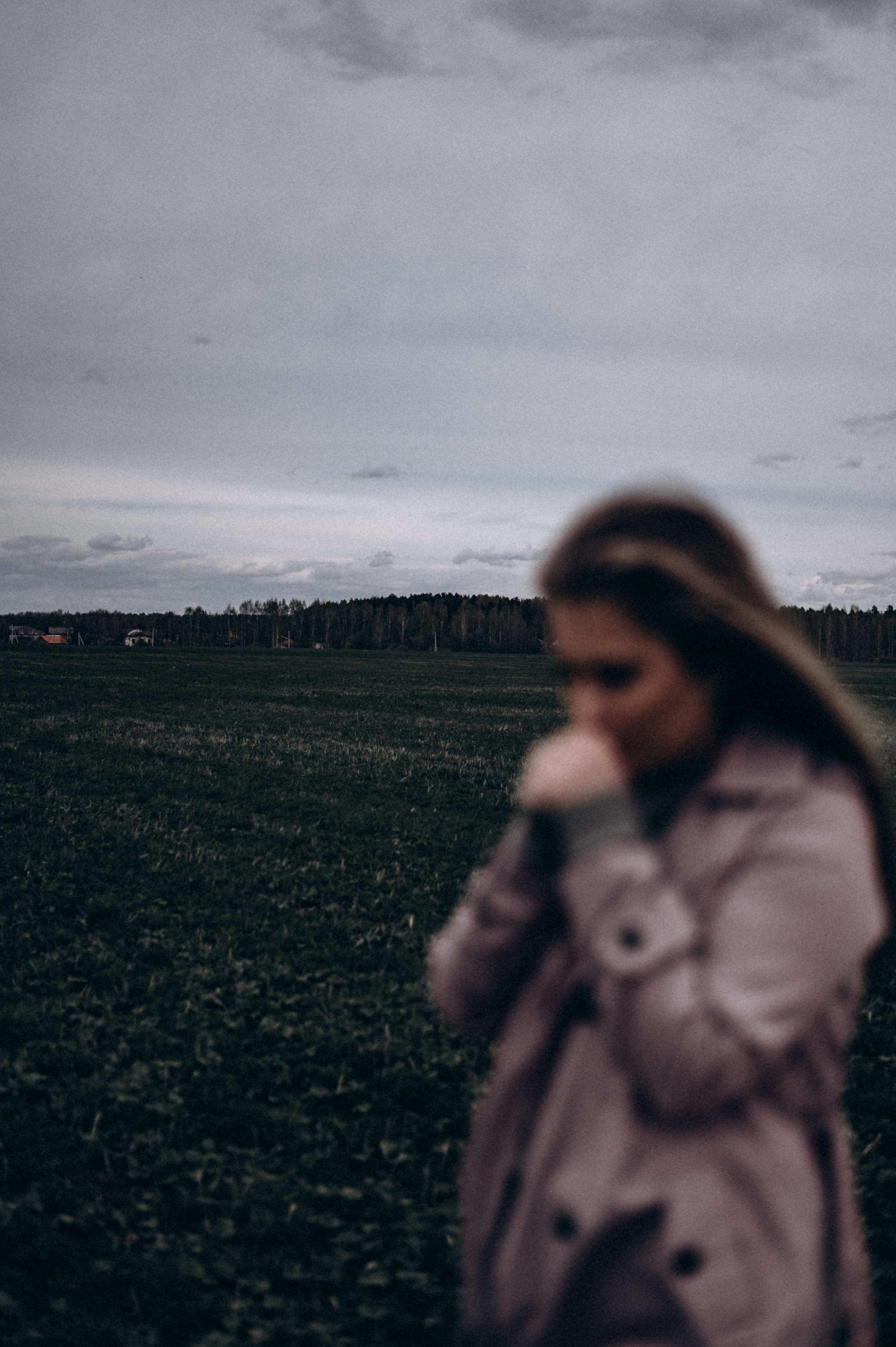 Индивидуальная фотосессия в поле Аня. Фотограф ПИТЕР СПБ Надежда Баранова