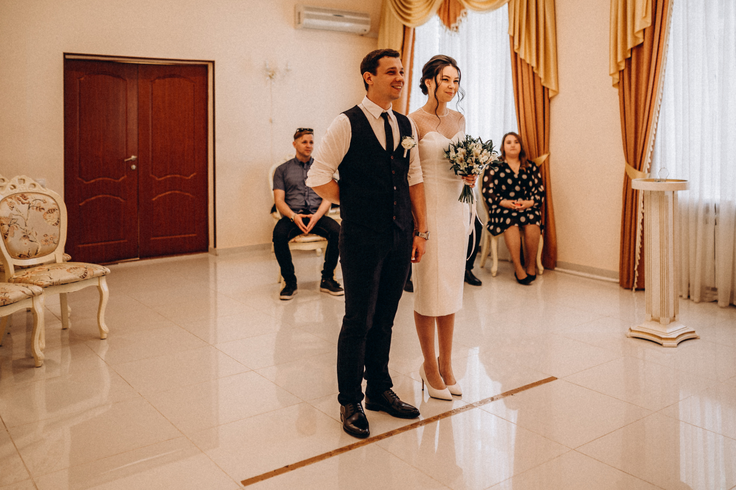 Свадьба Анастасия Сергей камерная (загс+прогулка). Фотограф ПИТЕР СПБ Надежда Баранова