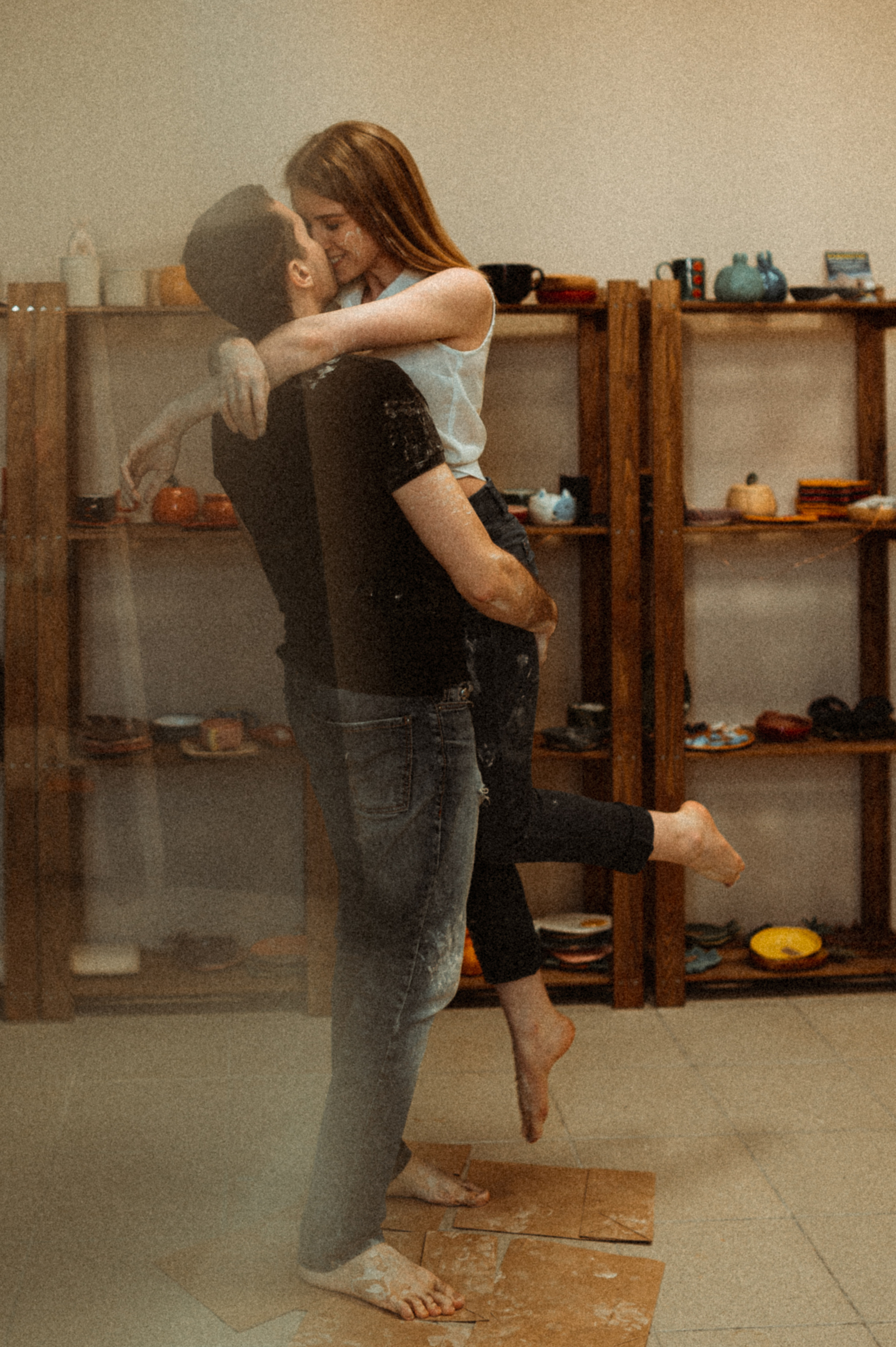 Лена+Петя лав стори гончарная мастерская. Фотограф ПИТЕР СПБ Надежда Баранова